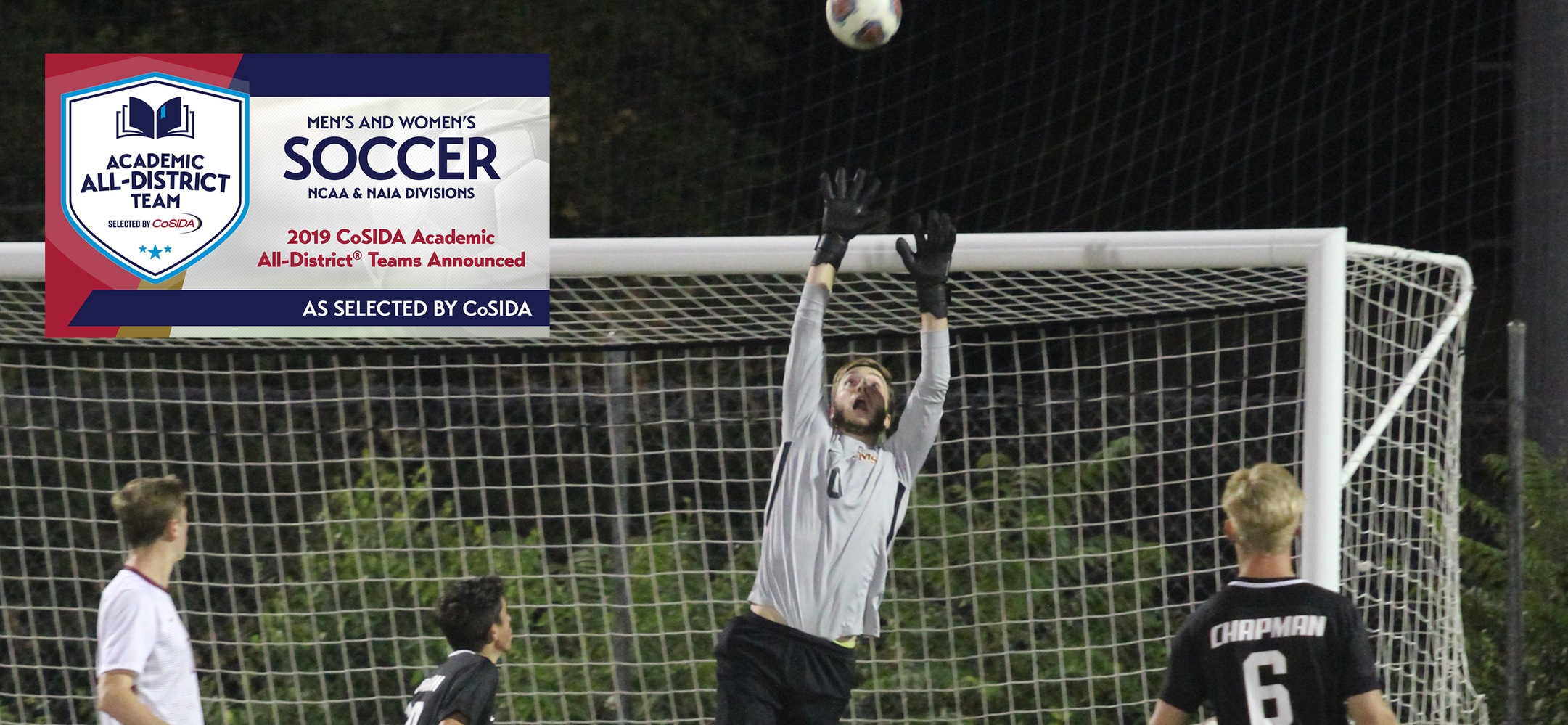 Jacob Mays Chosen to CoSIDA Academic All-District Team for CMS Men's Soccer