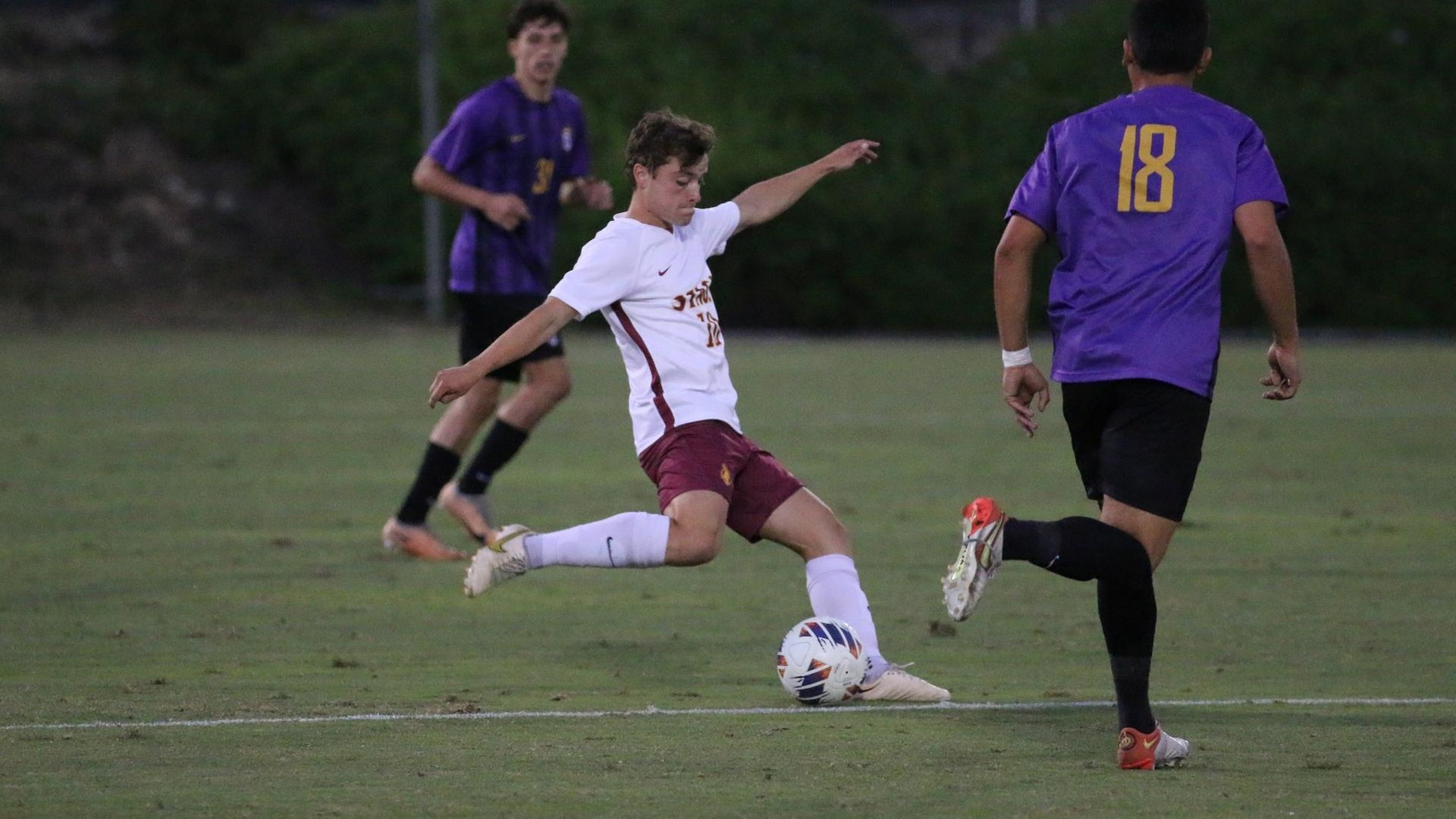 Rafael Otero had his fourth goal of the year for CMS (photo by Eva Fernandez)