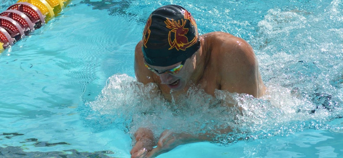 CMS Men's Swimming and Diving Drops Distance Meet to Division I Cal Baptist