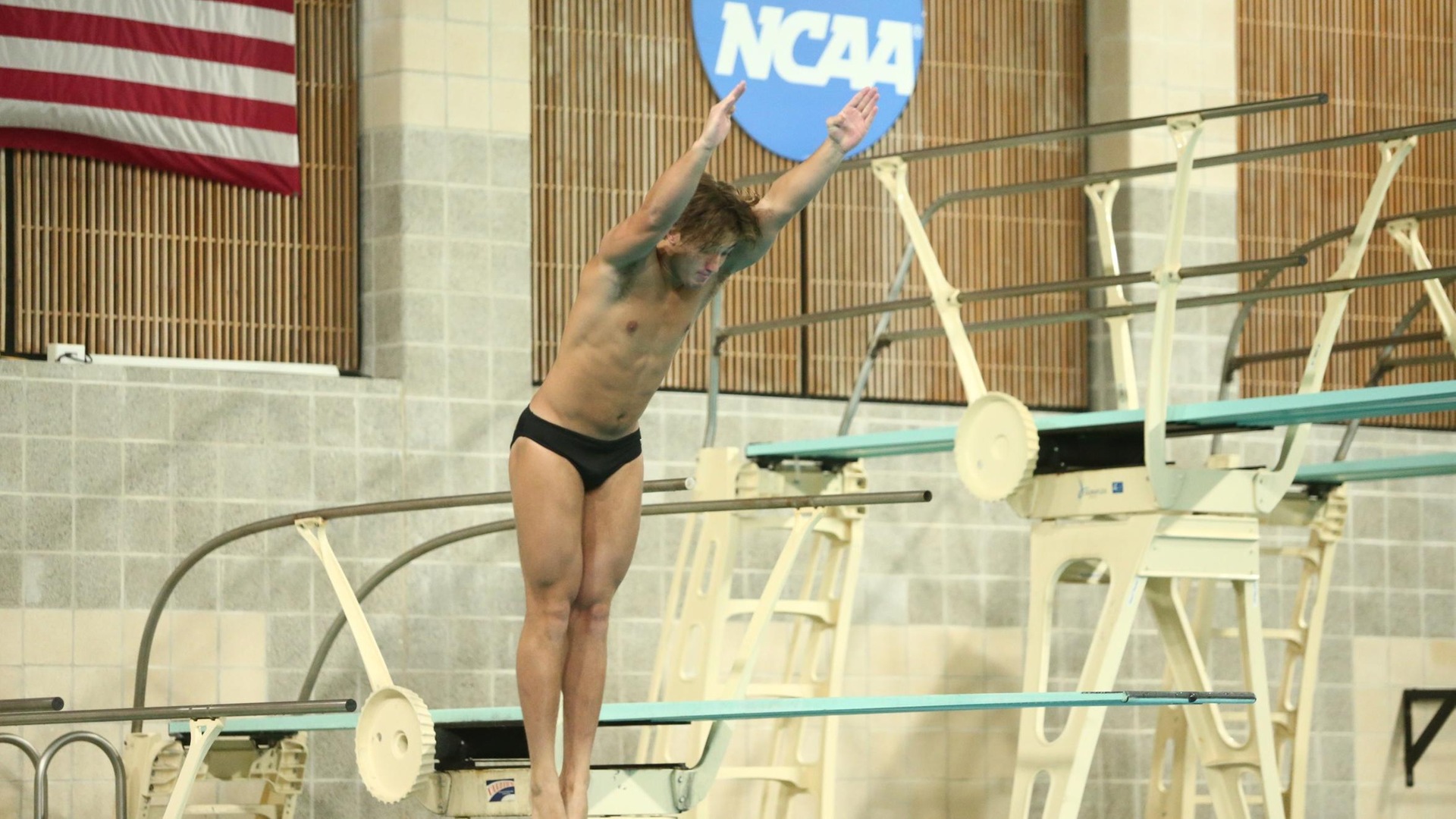 Cyrus Gaylord earned one of four NCAA bids from Region 2 (photo by Brette Thornton/Trinity)