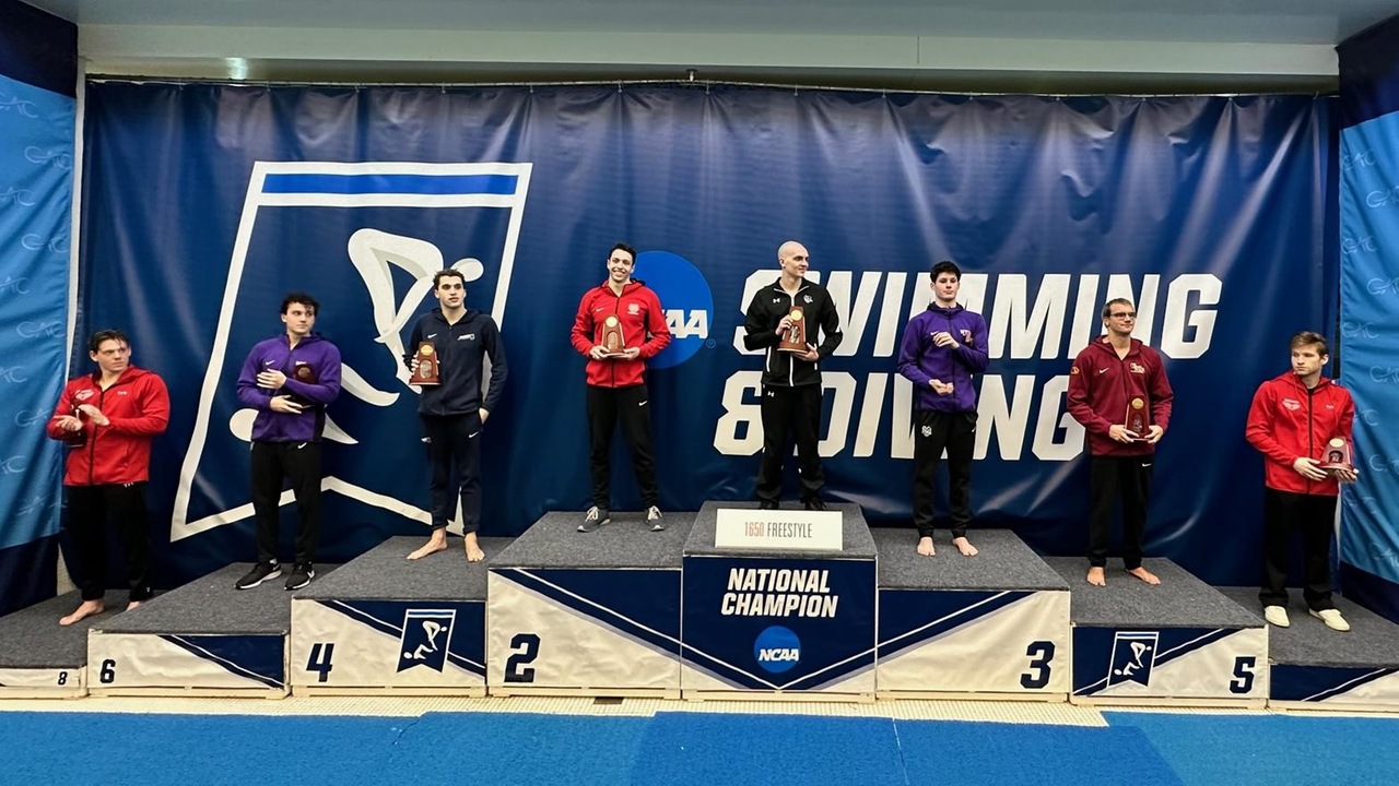 Lucas Lang (5th) returned to the 1650 podium for the second straight year