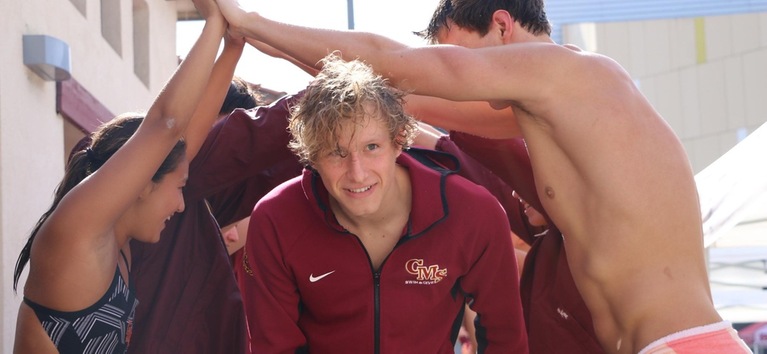Thumbnail photo for the Men's Swim and Dive vs. Redlands, Senior Day (Ruby Marks) gallery