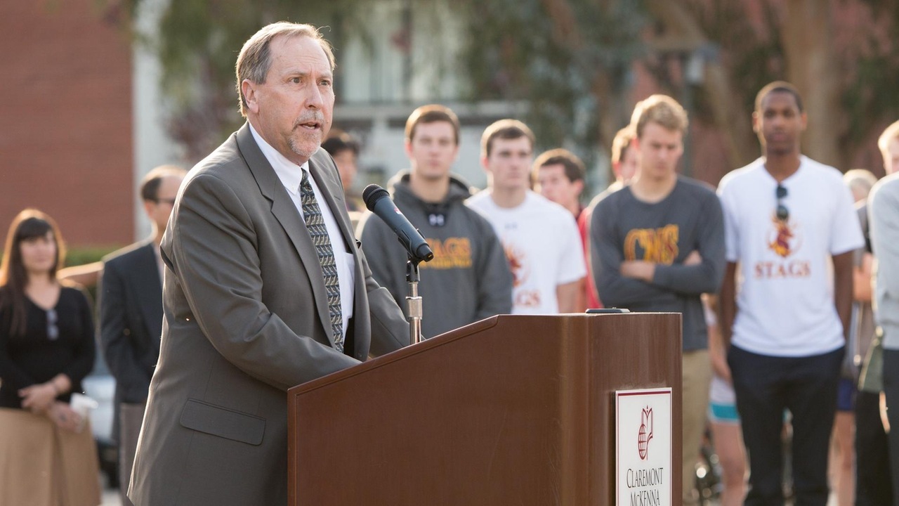 Mike Sutton coached Stags swim and dive to 18 SCIAC titles in 22 years.