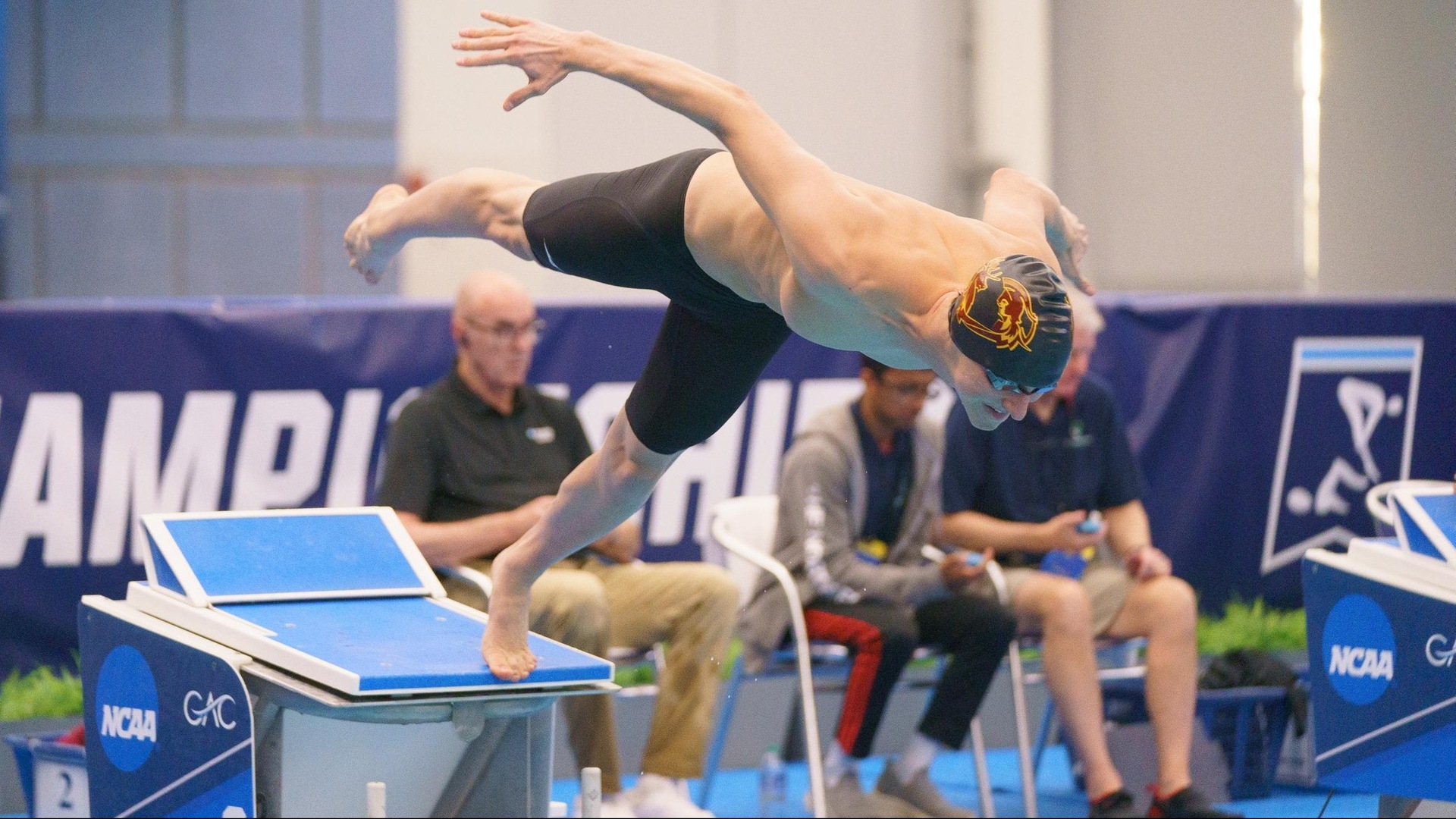 Frank Applebaum was a first-team All-America in the 100 and 200 fly (photo by Josh Brown)