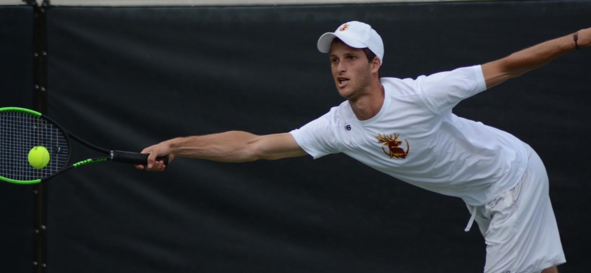 Julian Gordy Chosen to Google Cloud Academic All-District Team for No. 1 CMS Men's Tennis