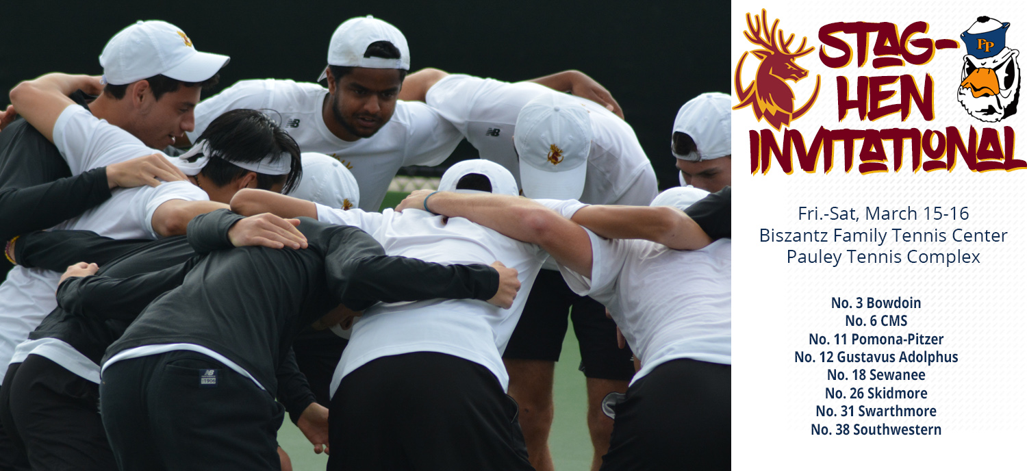 CMS Men's Tennis to Co-Host Annual Stag-Hen Invitational Friday and Saturday