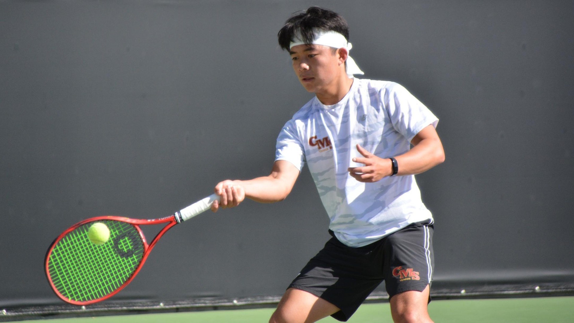 Michael Hao had singles wins in both matches