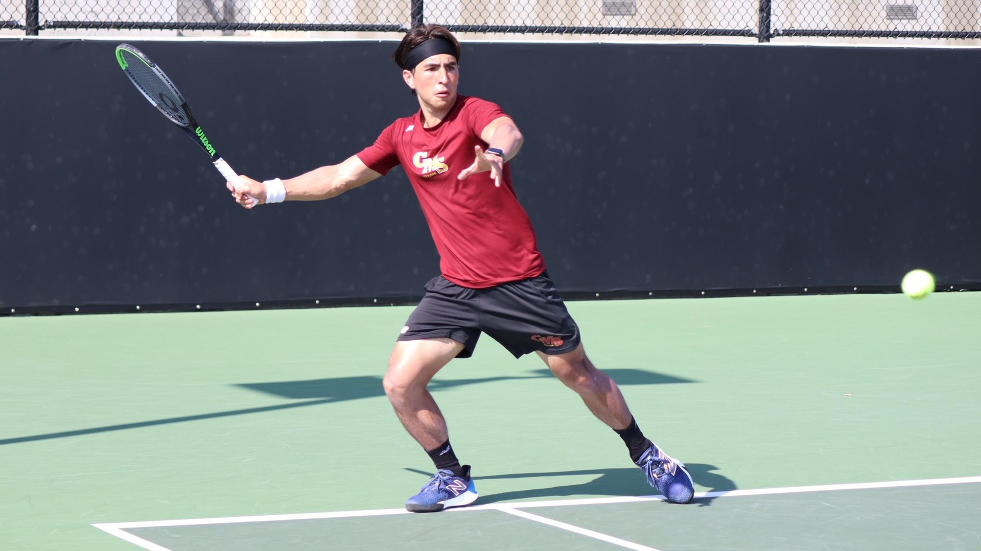 Ethan Carroll will play for the Ojai singles championship tomorrow (photo by Caelyn Smith)