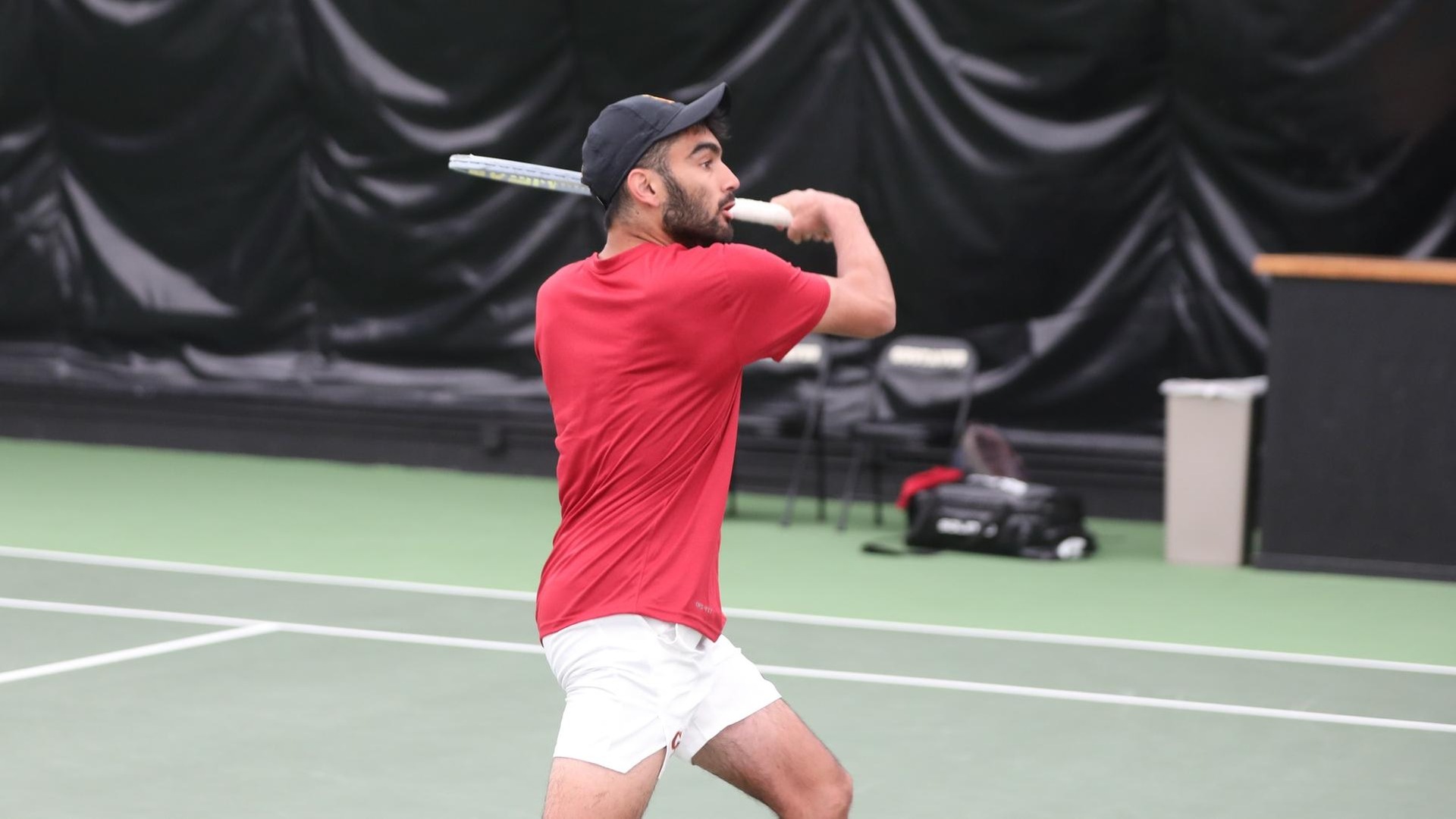 Nathan Arimilli was part of an 8-6 win at No. 3 doubles