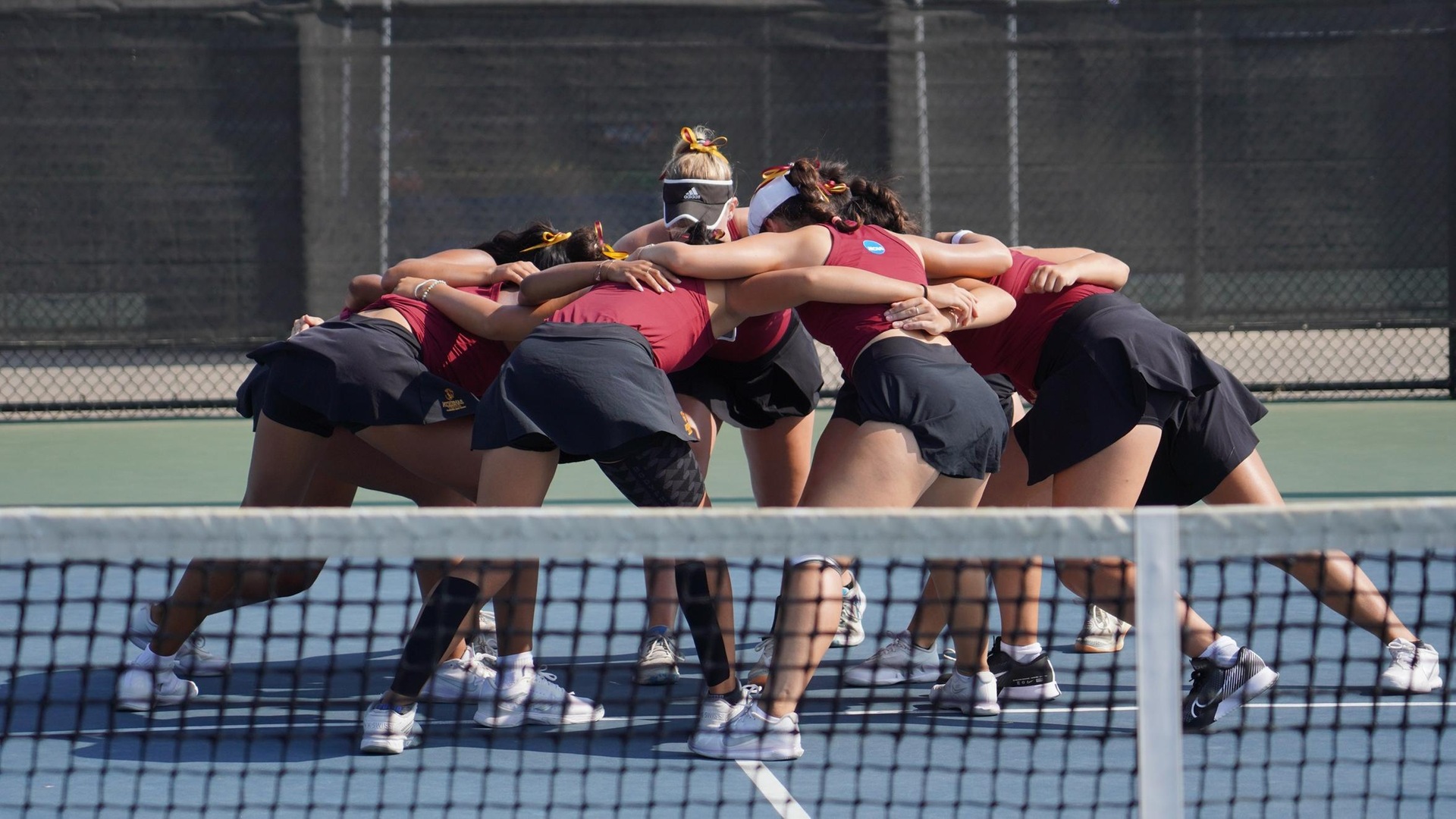 The Athenas began defense of their NCAA title with a 5-1 win (photo courtesy of UTD)