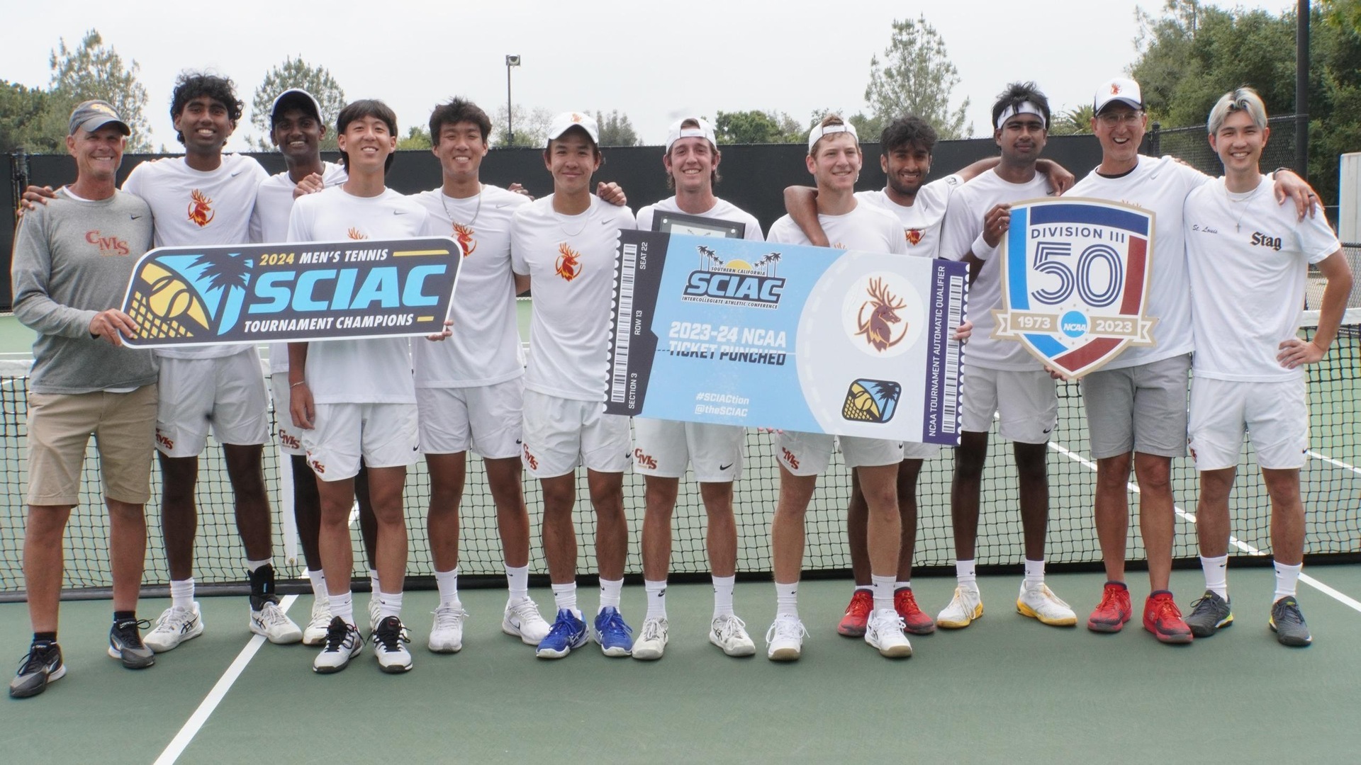 CMS earned the SCIAC's automatic bid for the 18th straight season