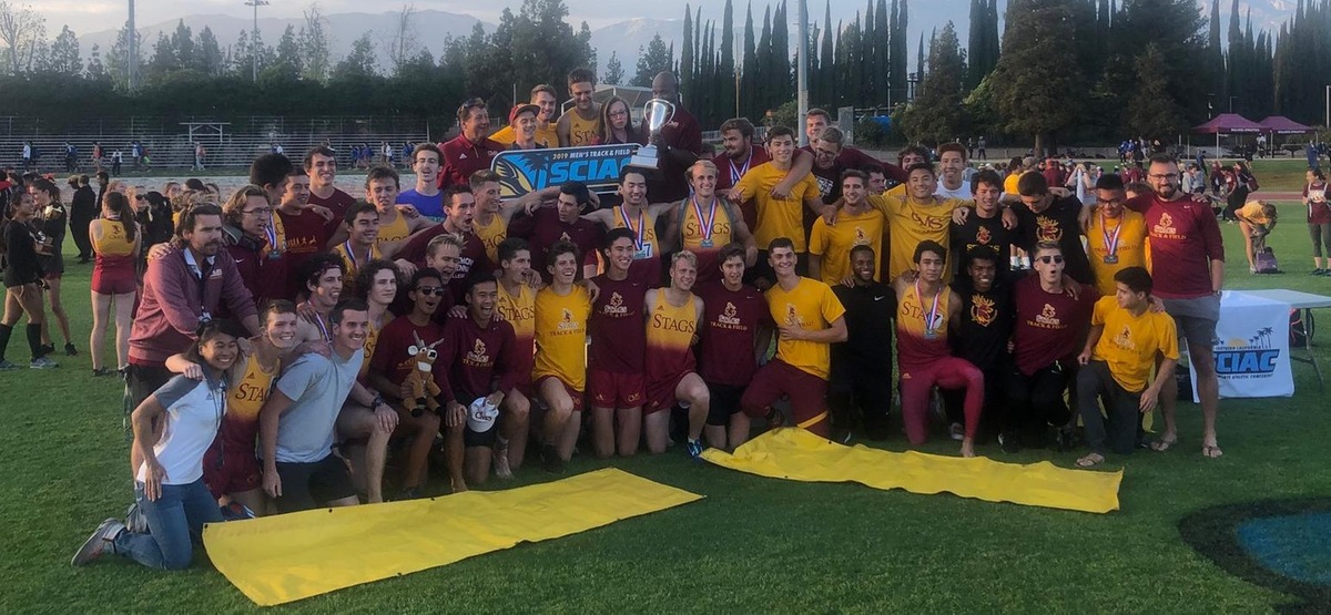 CMS Men's Track and Field Rolls to SCIAC Title by 40 Points at Home Track
