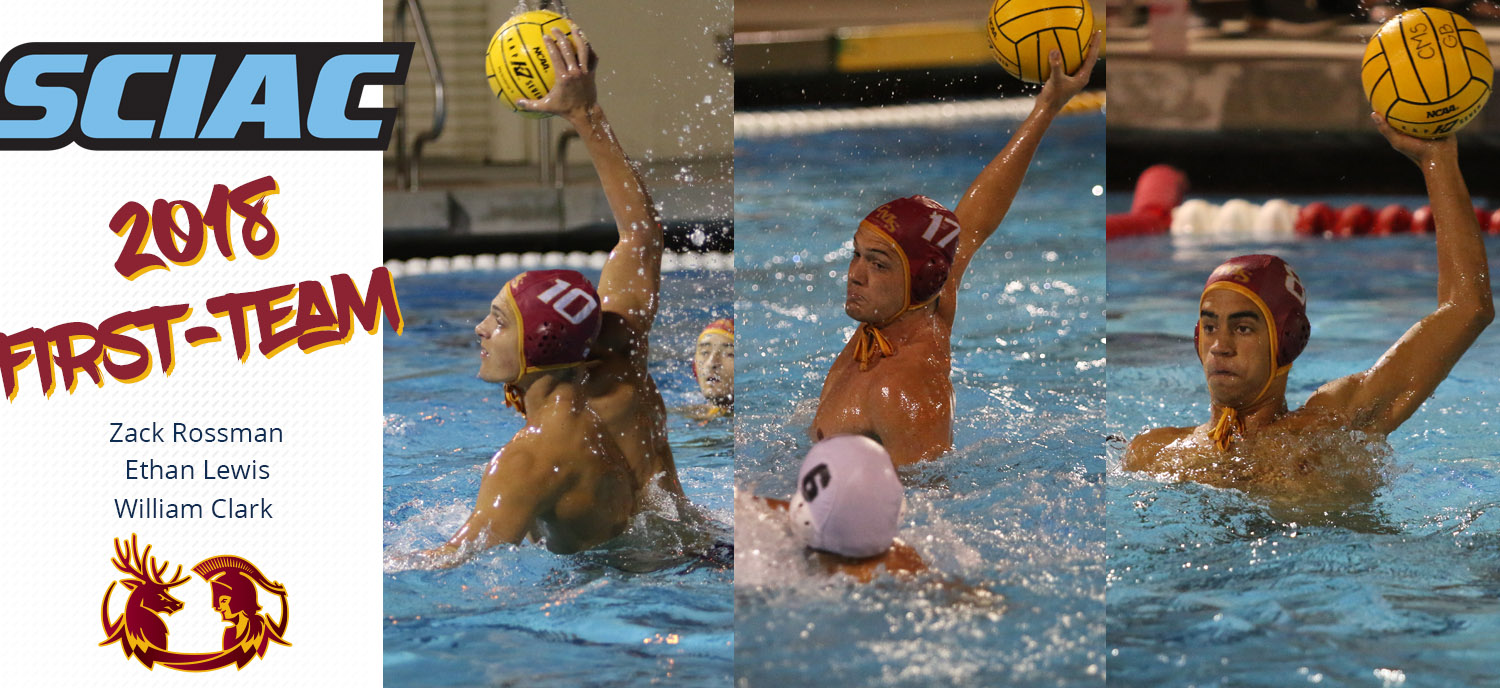 Three Stags Earn Spots on All-SCIAC Men's Water Polo First Team