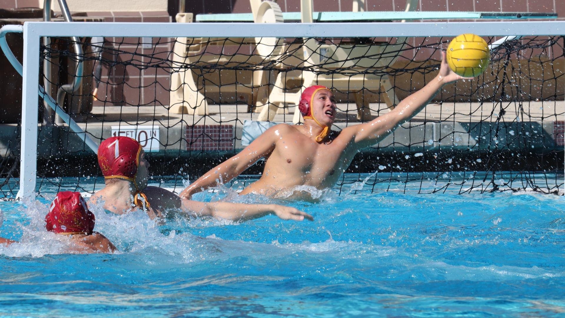 Noah Smith finished with nine saves (photo by Caelyn Smith)