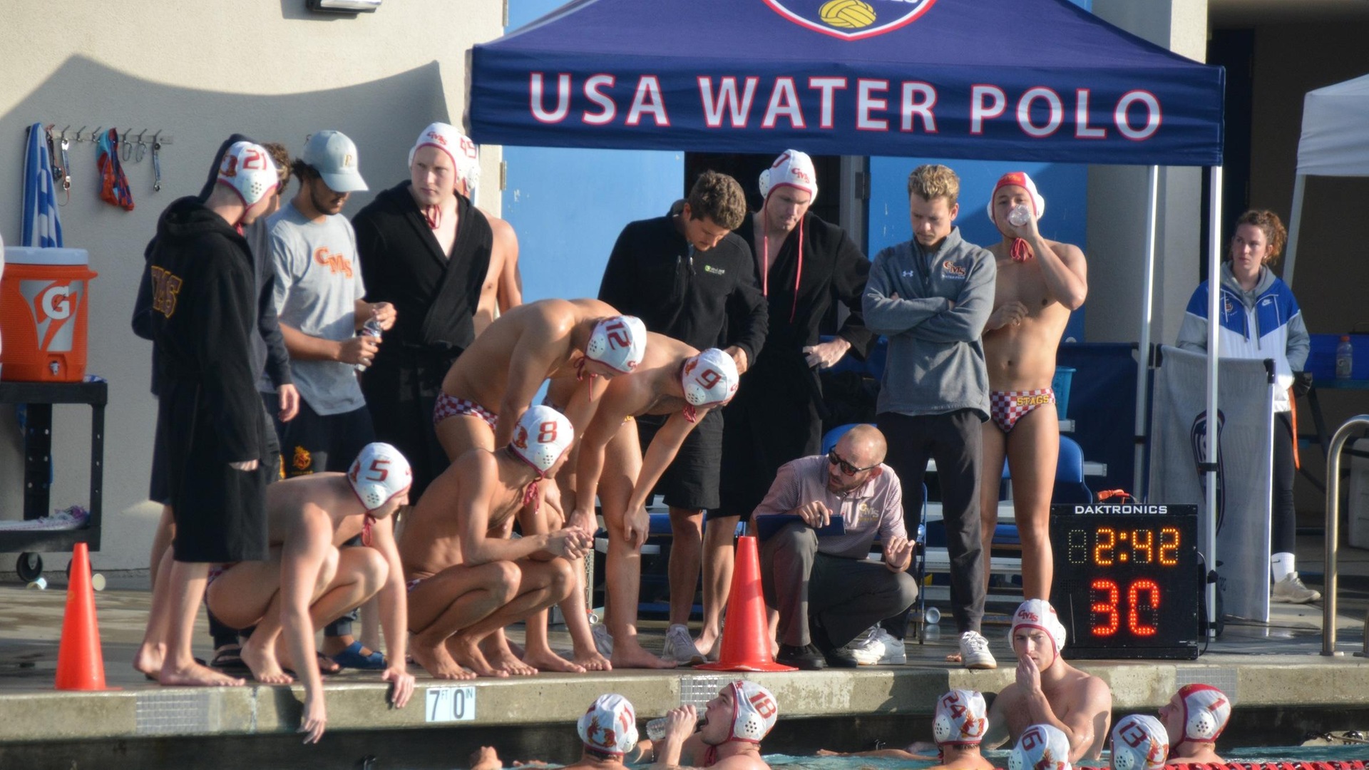 CMS at the USA Water Polo Championships a year ago
