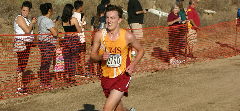 Stevie Steinberg came in fourth place out of over 300 runners at The Master's Invitational