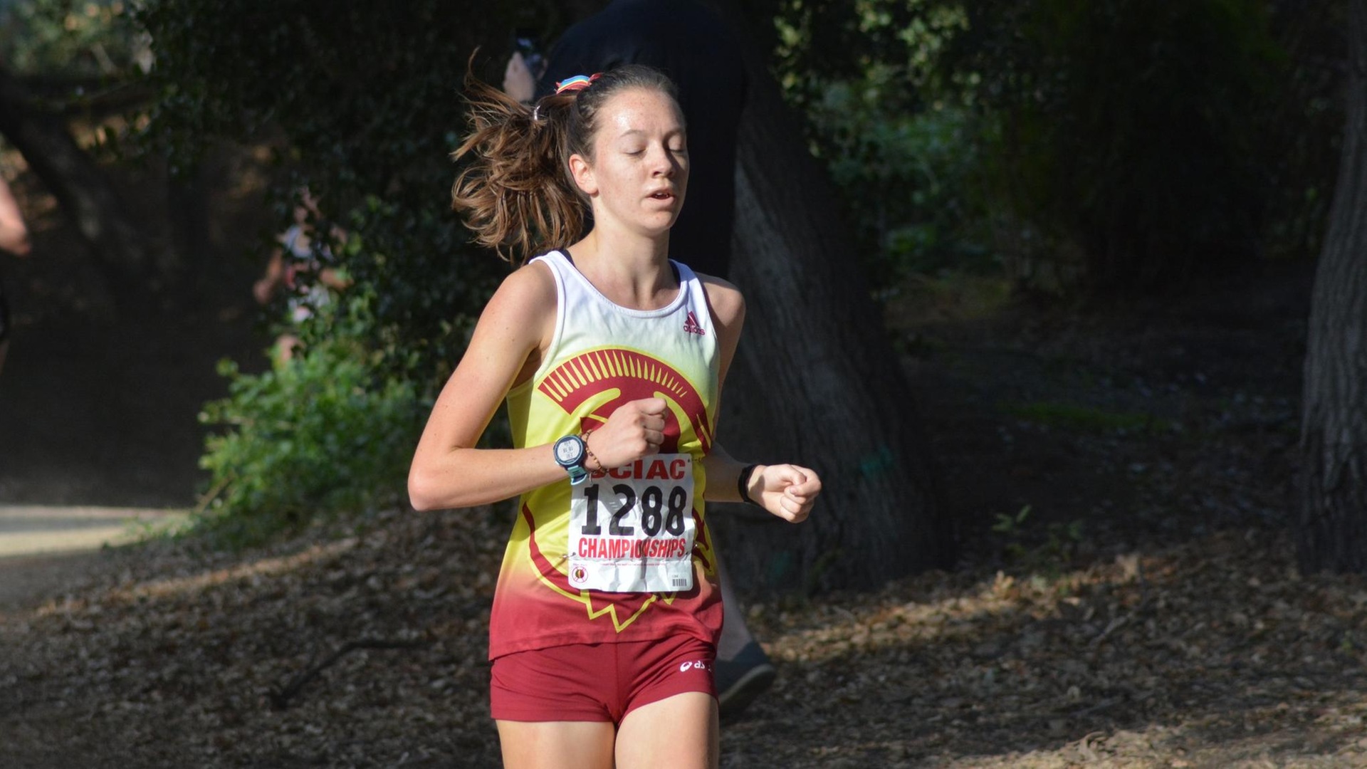 Emily Clarke (fifth) led a contingent of four Athenas in the top 10