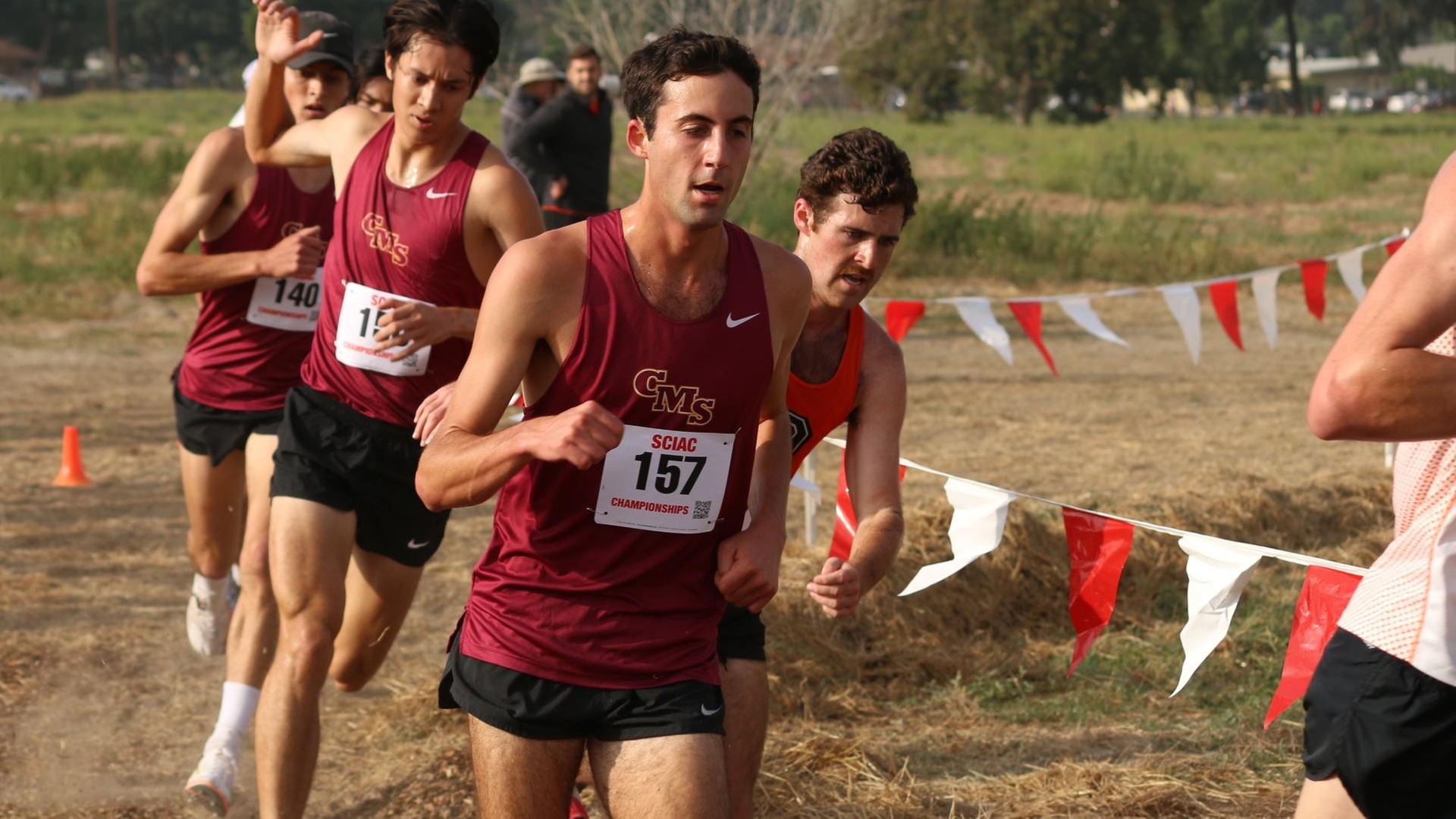 Oliver Pick was 6th to earn first-team All-SCIAC honors (photo by Christian Campbell)