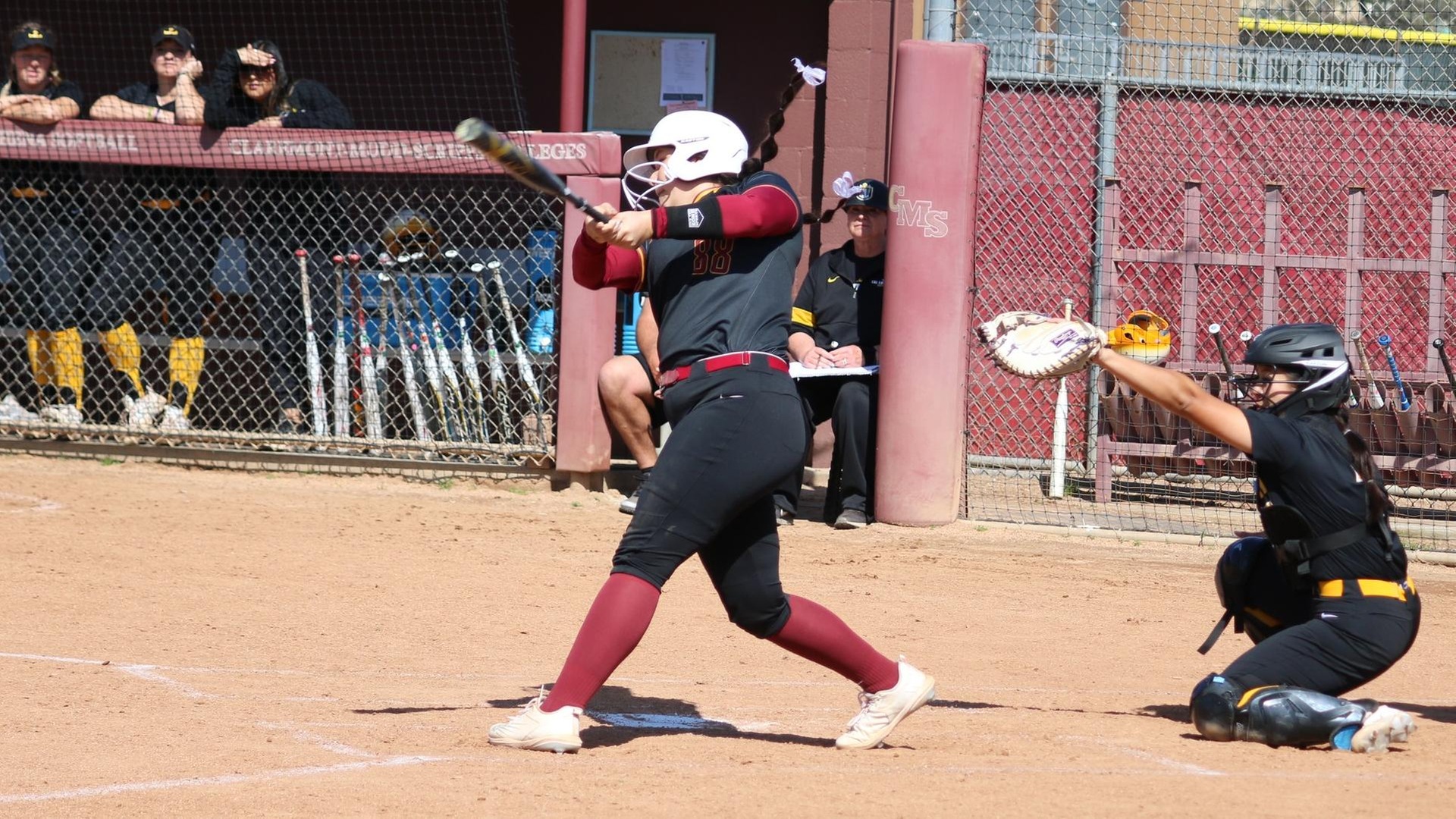 Madison Gonzalez hit a big three-run homer in the opener (photo by Sun Young Byun)