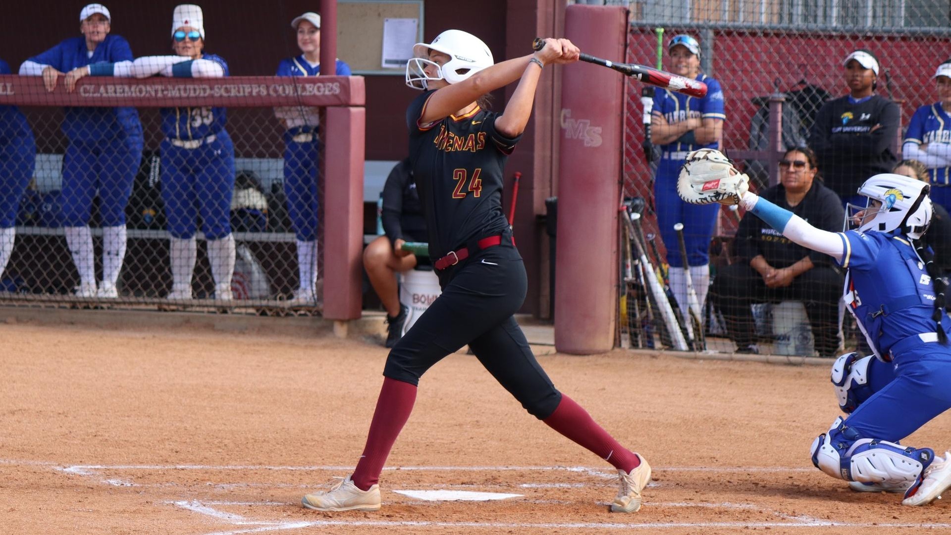 Rachel Sapirstein was 2-for-3 in both games of the doubleheader