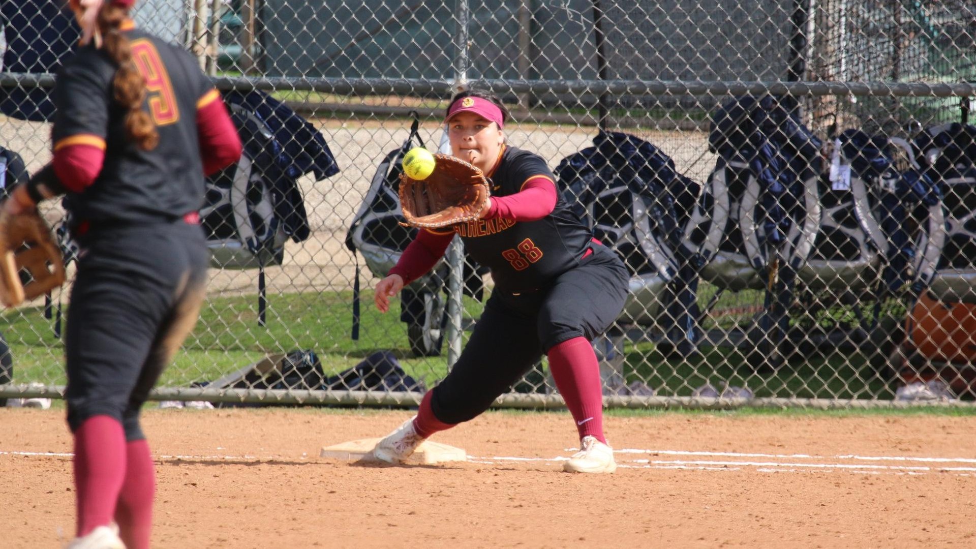 Madison Gonzalez was 6-for-8 with 5 RBI on the day (photo by Eva Fernandez)