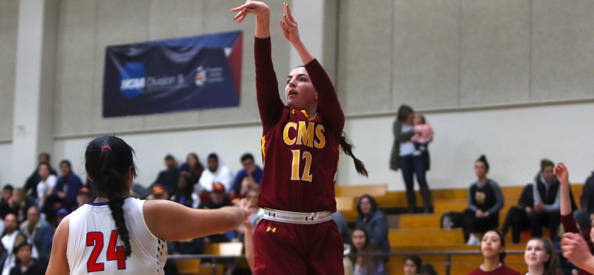 CMS Women's Basketball Ousts Whittier 75-55 On The Road to Clinch 11th Straight Win