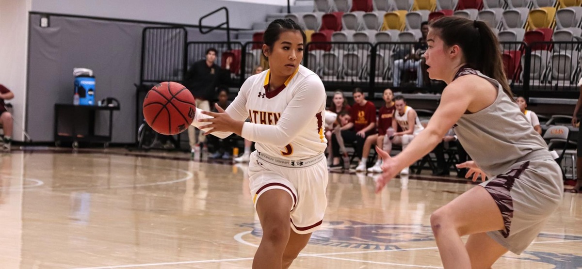 Katelynn Nguyen had a career-high 22, shooting 8-9 from the floor (photo by Daniel Addison)