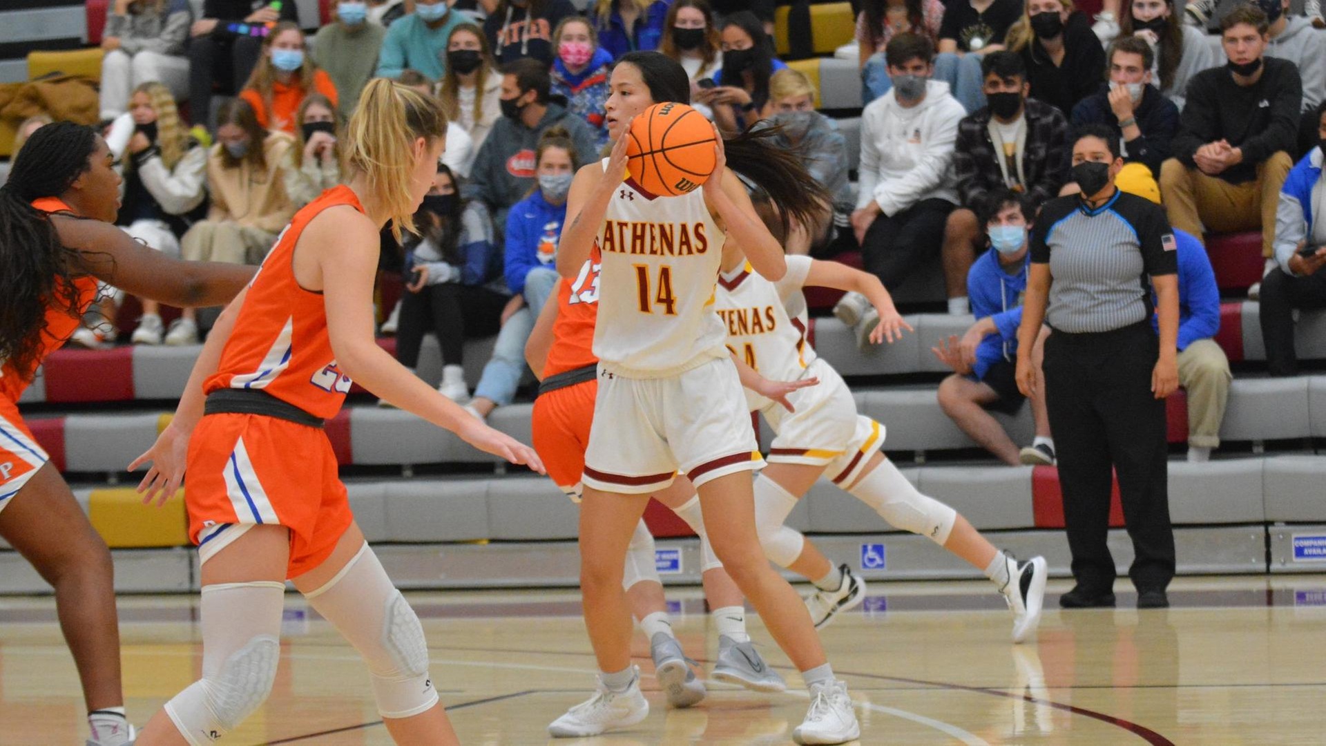 Austyn Masuno has averaged a double-double for the Athenas