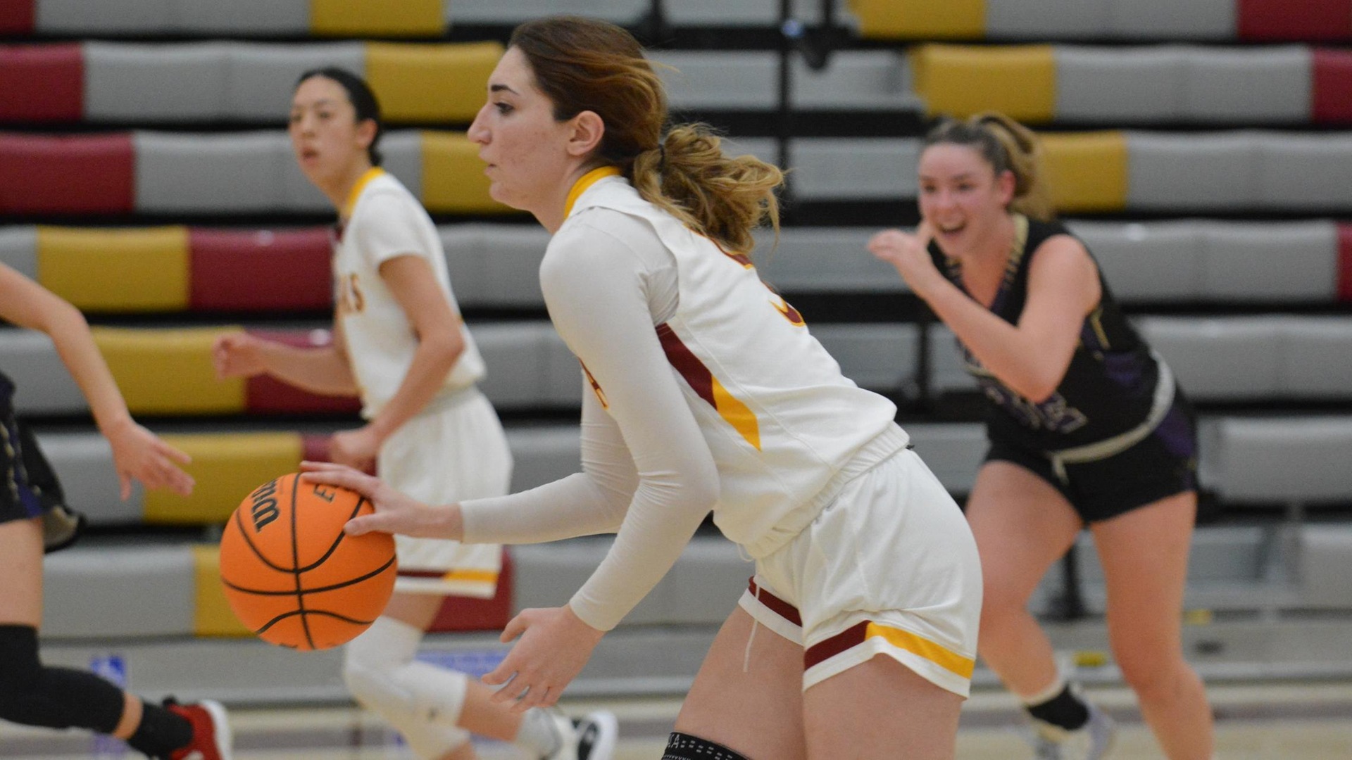 Mary Markaryan had eight points and nine rebounds off the bench for CMS