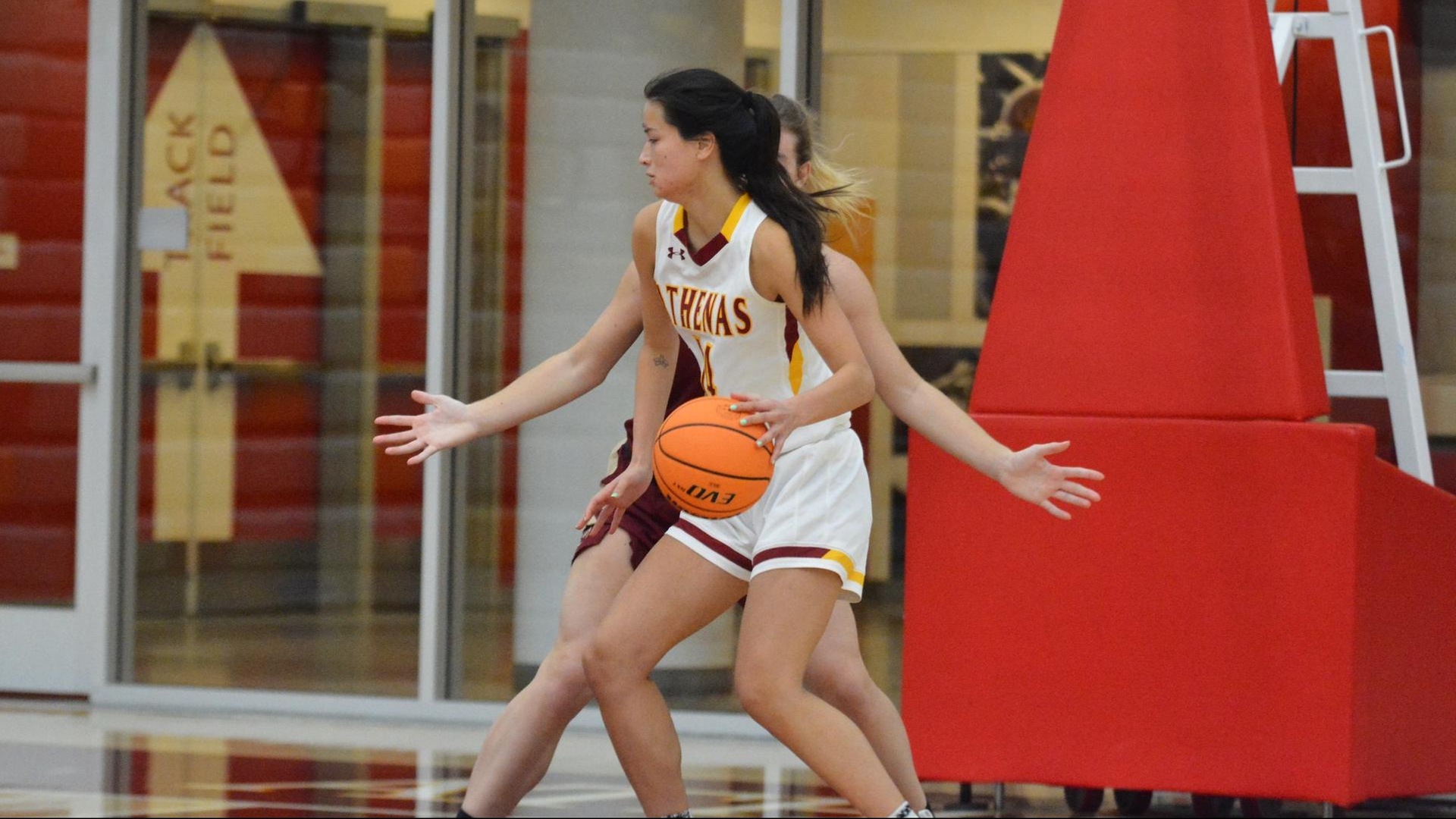 Austyn Masuno's double-double led the way for CMS