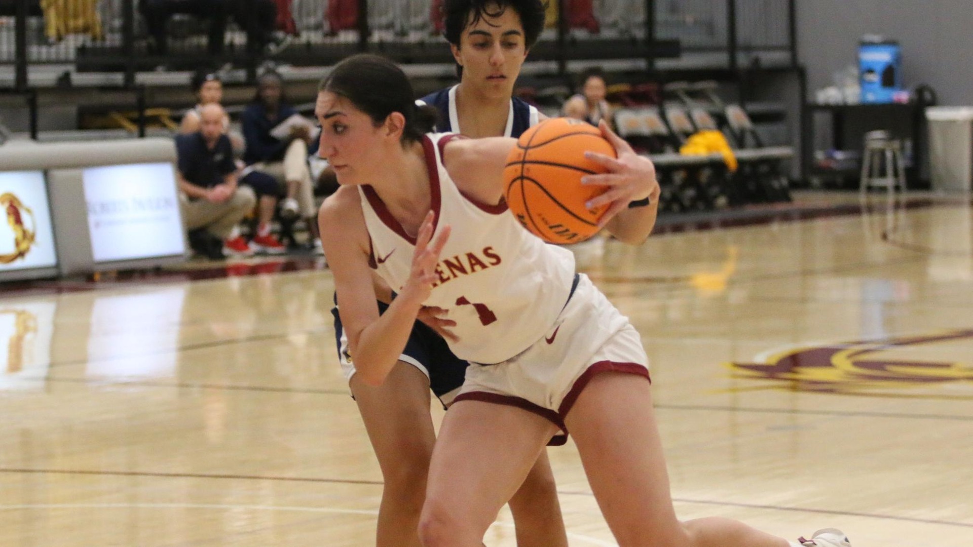 Mary Markaryan had 16 points and 10 rebounds (photo by Stella Cheng)