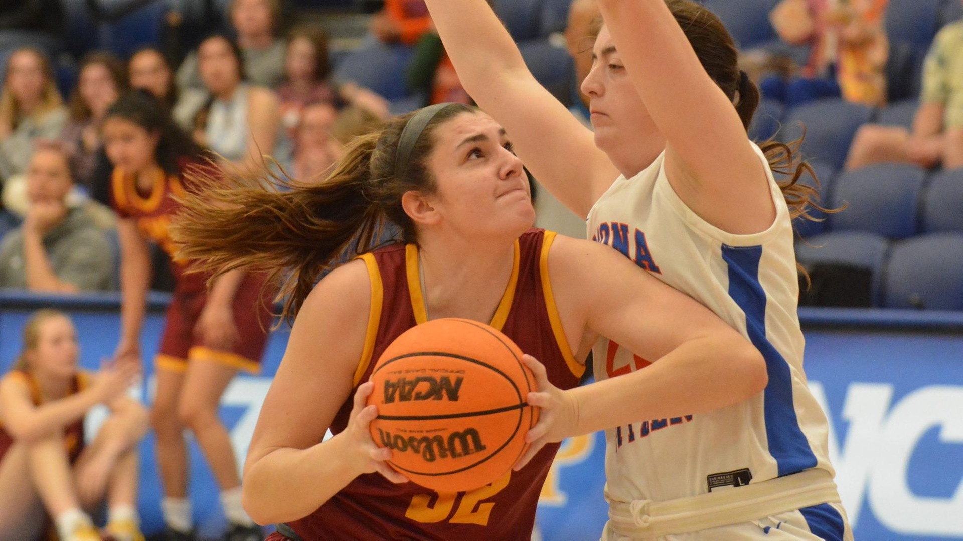 Katie Resendiz led CMS with 16 points (photo by Ruby Marks)