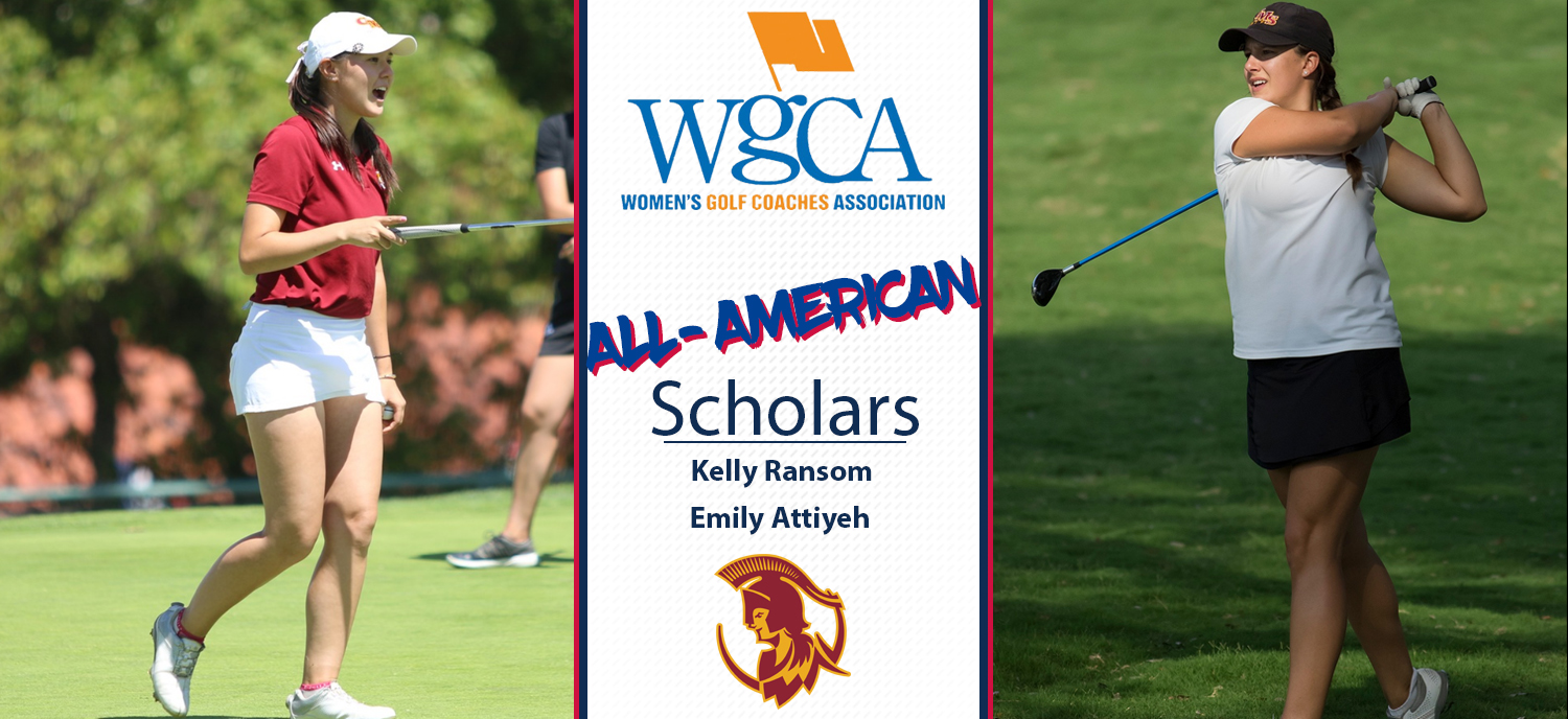 Emily Attiyeh (left) and Kelly Ransom (right) are 2018 All-American Scholars.