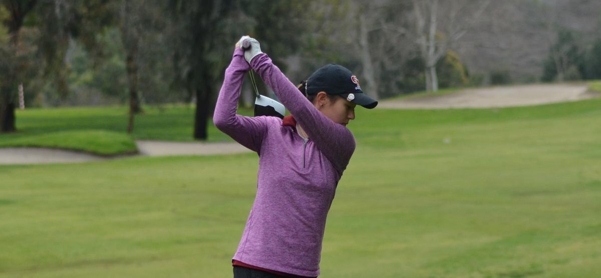 Emily Attiyeh had a 69, the first round in the 60s for any SCIAC women's golfer this season