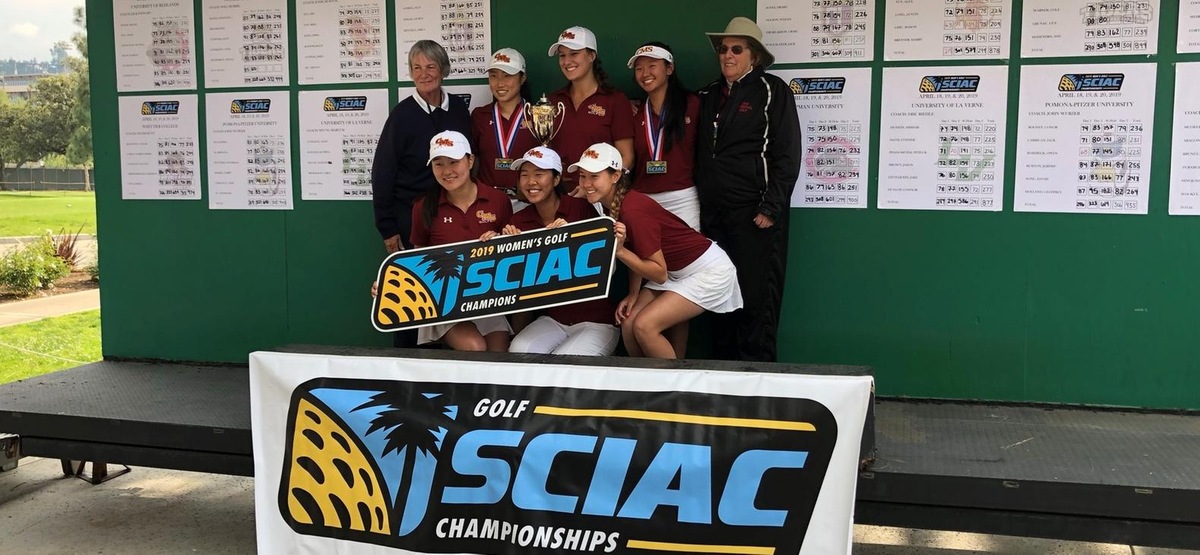 Three Times A Champion! CMS Women's Golf Earns Third Straight SCIAC Title, Amy Xue Takes First Place