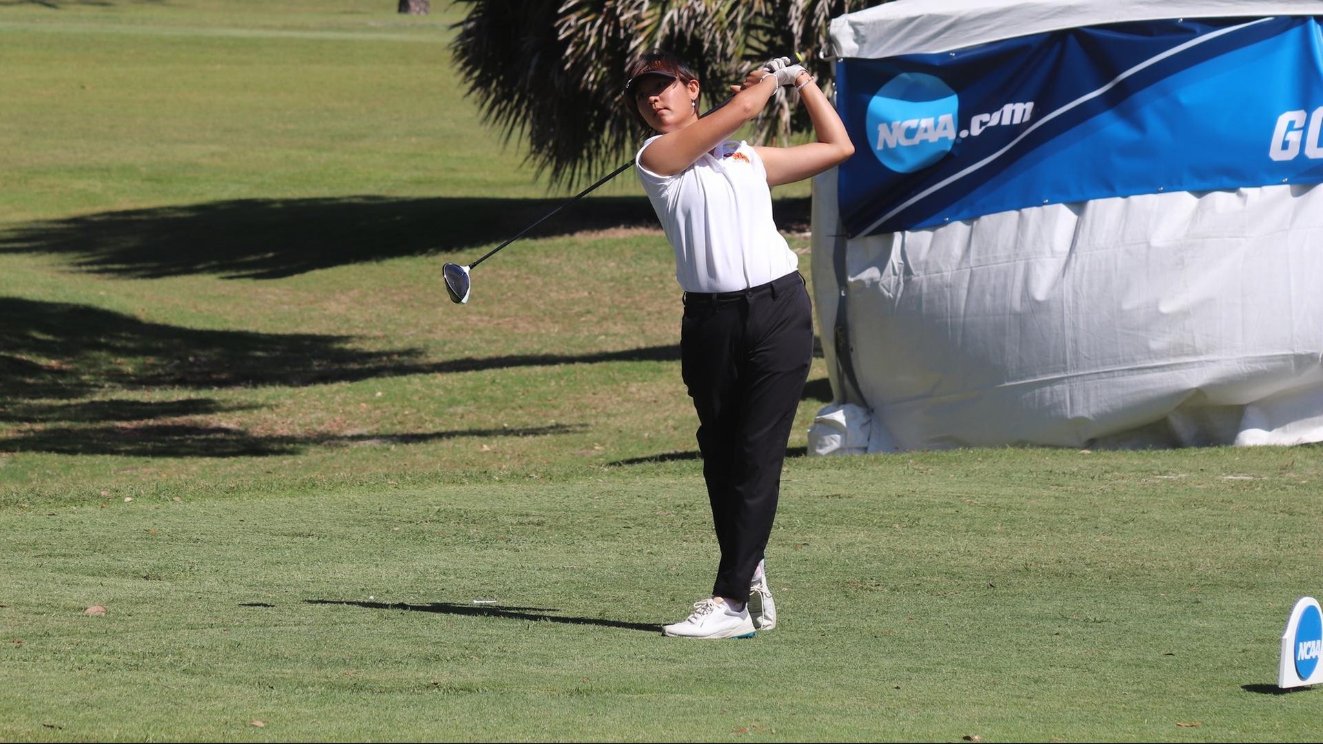 Esther Lee helped CMS to a third-place finish at the NCAAs (photo courtesy of Oglethorpe)