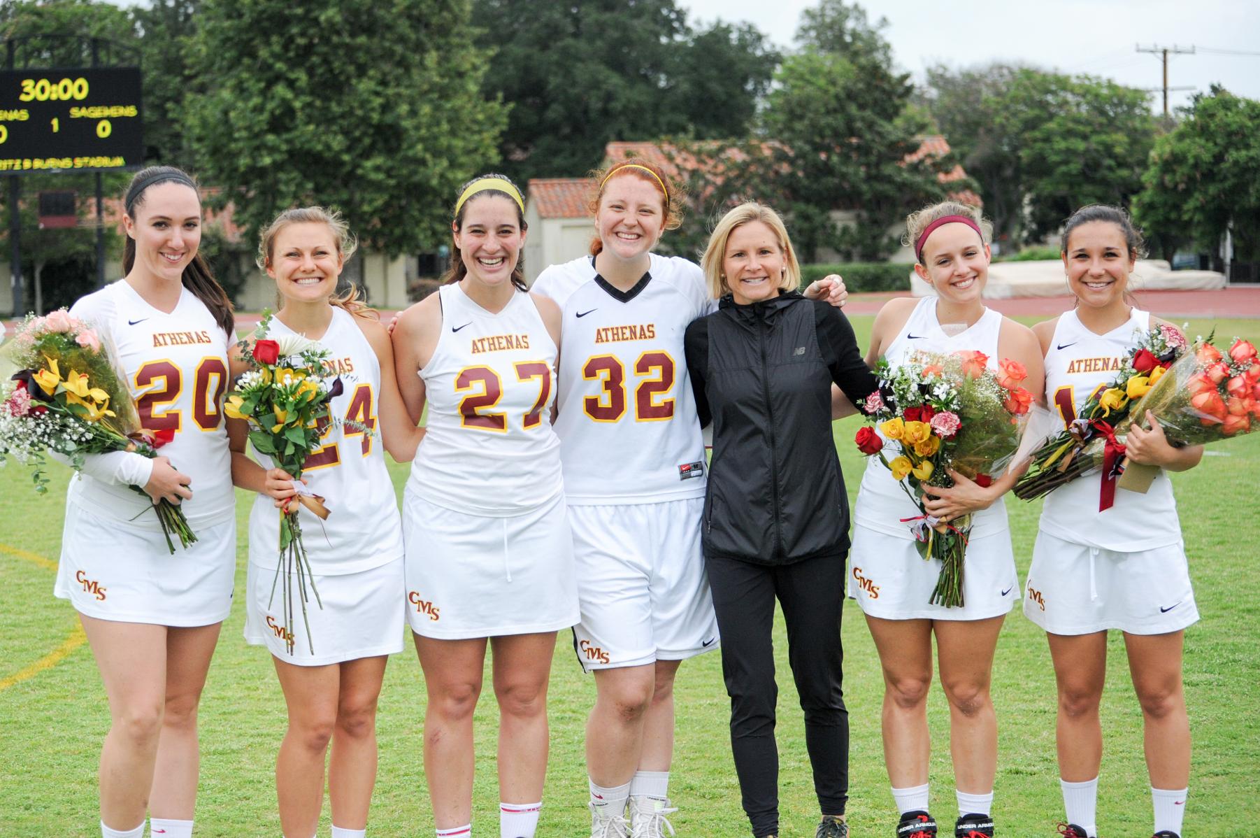 Career high saves for Anello on Senior Day in 12-6 loss to Sagehens