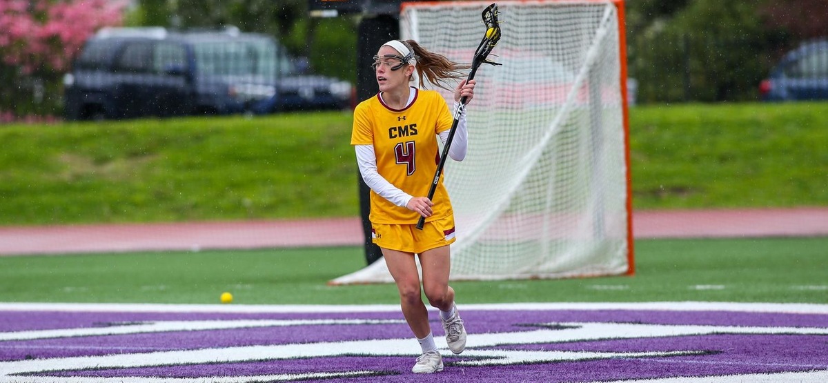 Corie Hack scored two goals to finish her career with 213, second in CMS history (photo by Brian Foley)