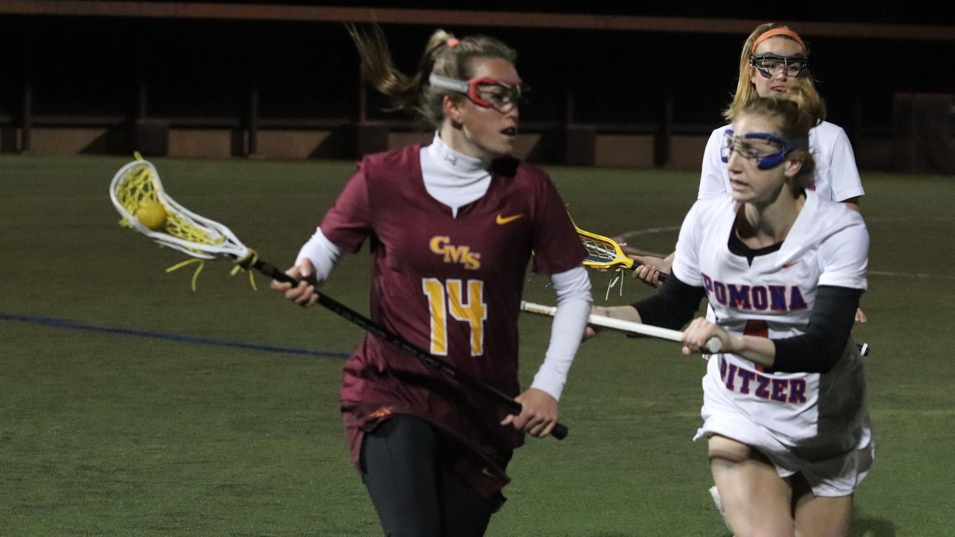 Olivia Carey had eight points on two goals and six assists