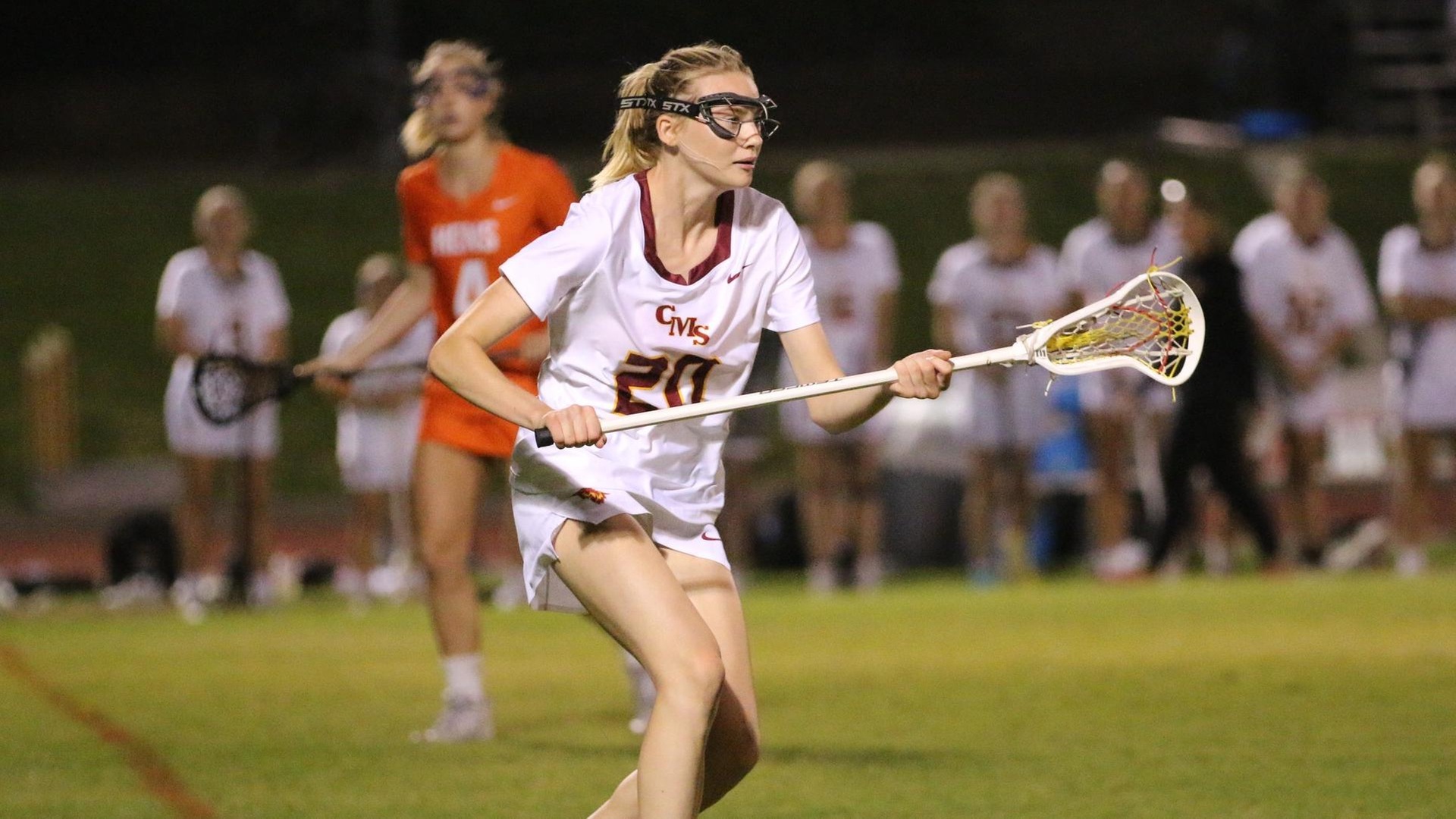 Catherine Murphy had 4 goals, 3 in the first quarter (photo by Eva Fernandez)