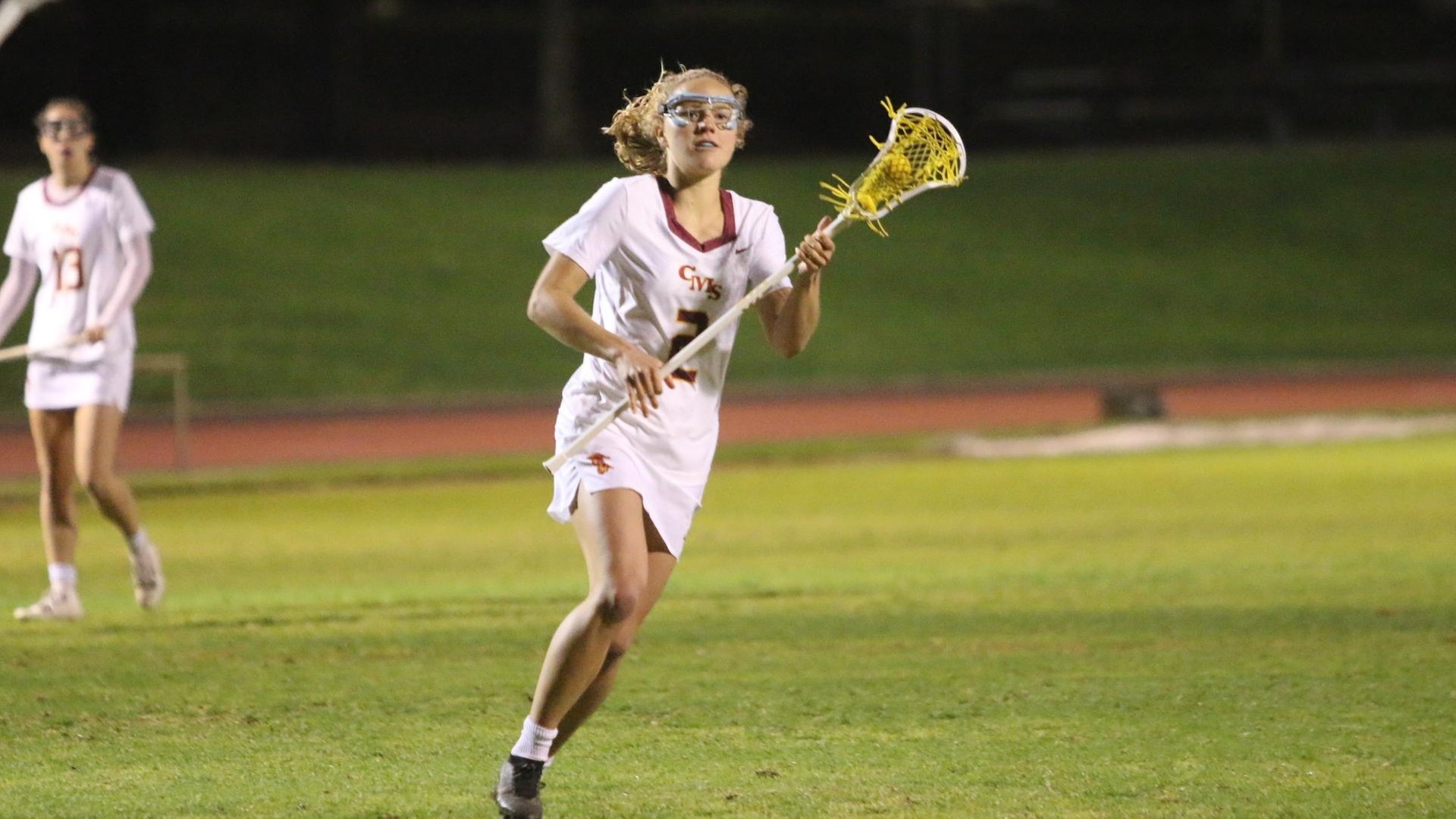 Cate Lewison had three goals and five ground balls in the win