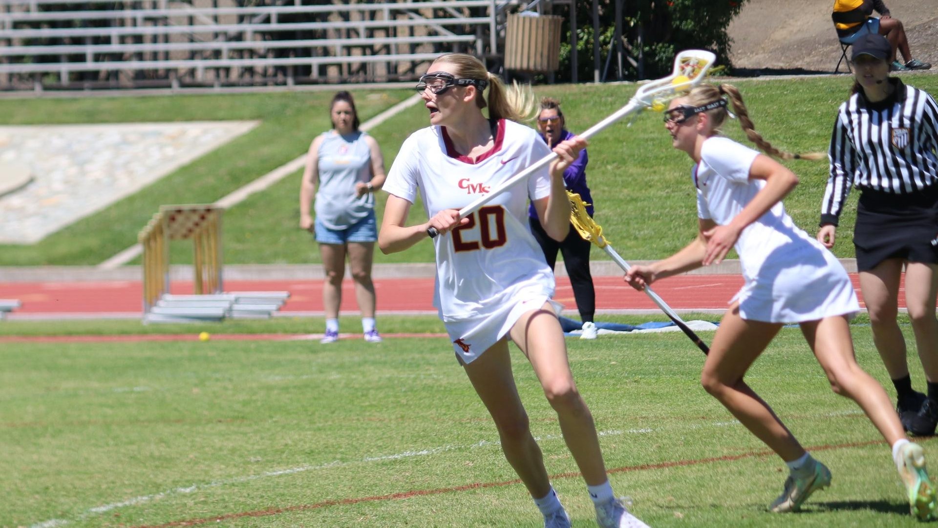 Catherine Murphy scored 3 times for CMS (photo by Gabi Ricciardi)