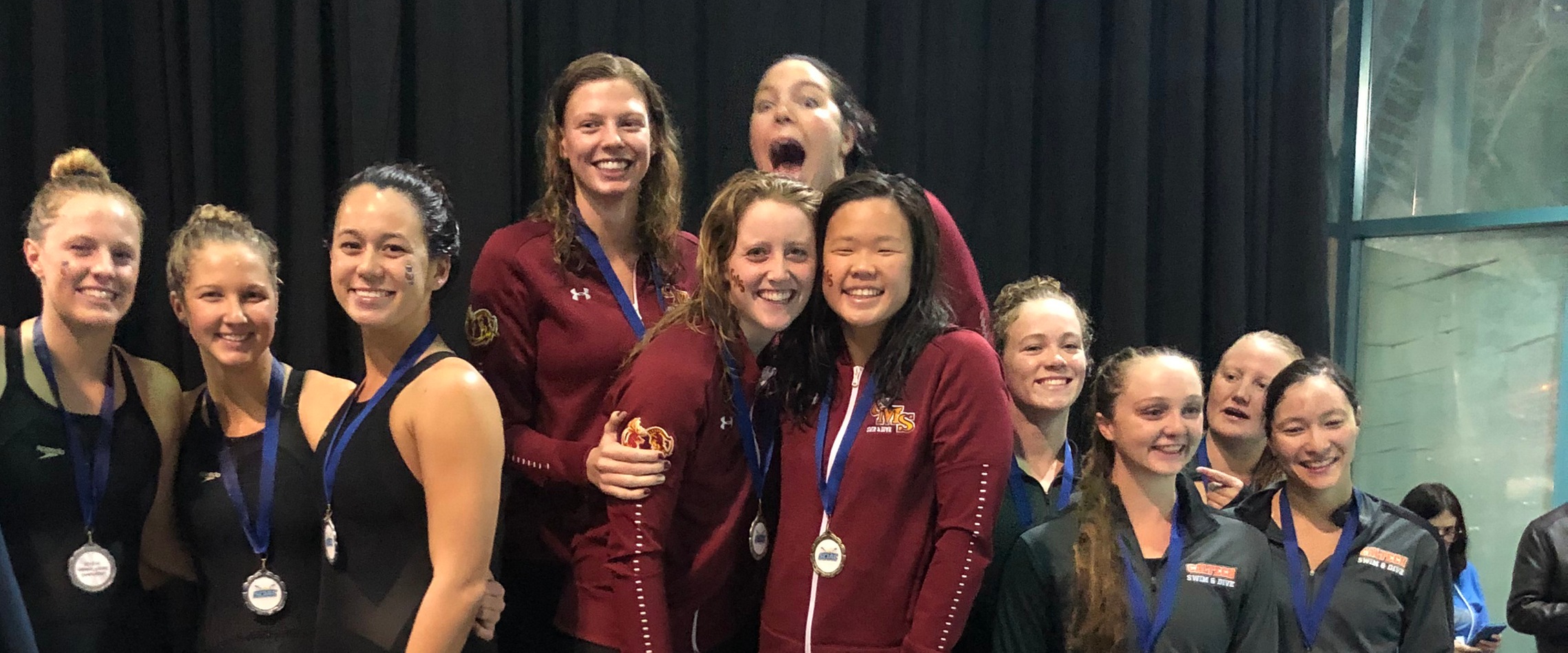 Athena 800 Freestyle Relay Takes Home First CMS Swimming Title at 2019 SCIAC Championships
