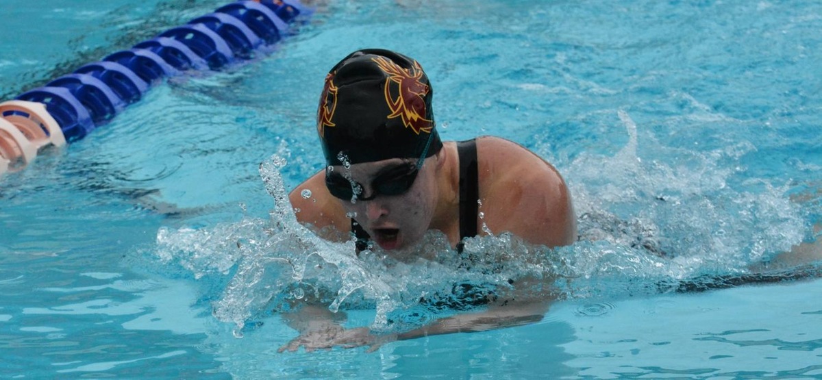 Rachel Wander swept both breaststroke events to help CMS to the win.
