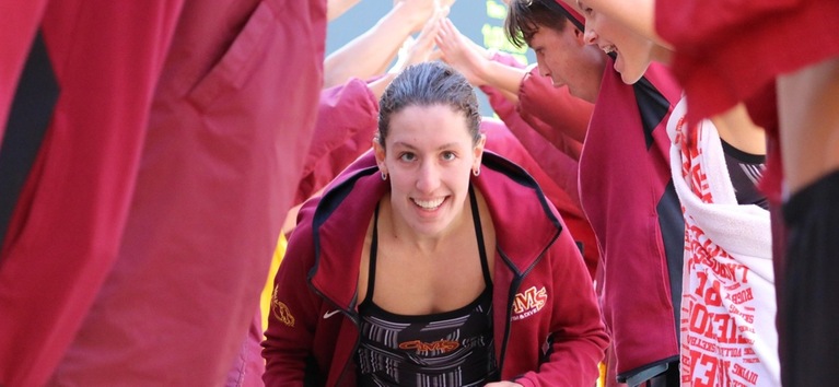 Thumbnail photo for the Women's Swim and Dive Senior Day gallery