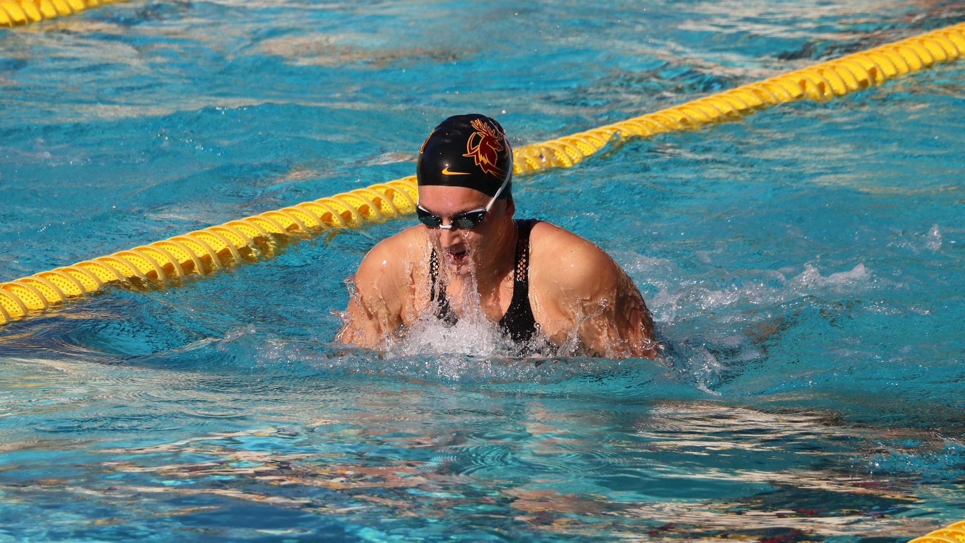 Mackenzie Mayfield won all three of her individual events on the weekend (photo by Ruby Marks)