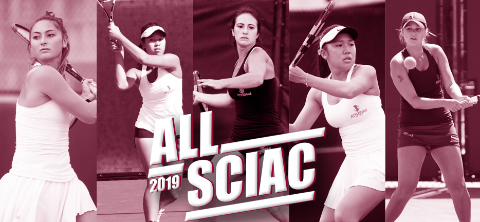 Five Athenas Named to All-SCIAC Women's Tennis Teams