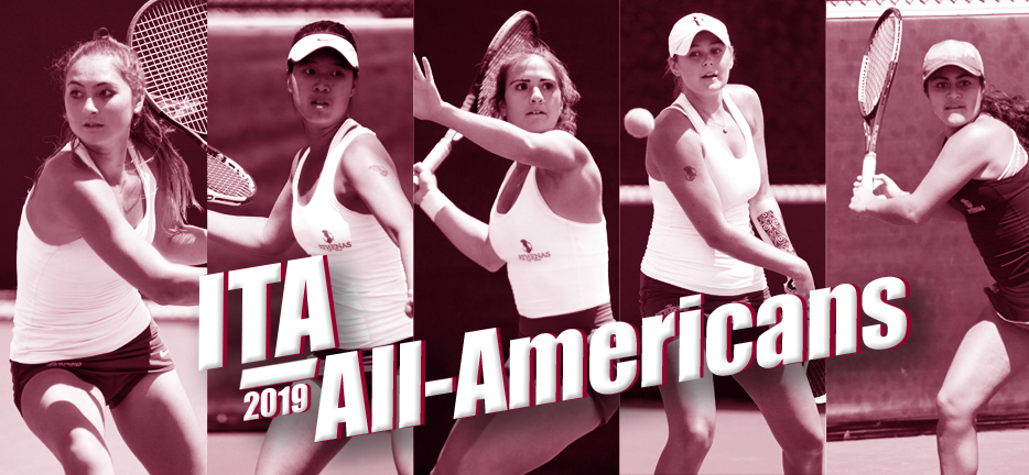 ITA Officially Releases All-America Lists, CMS Women's Tennis Has Nation-Leading Five Selections