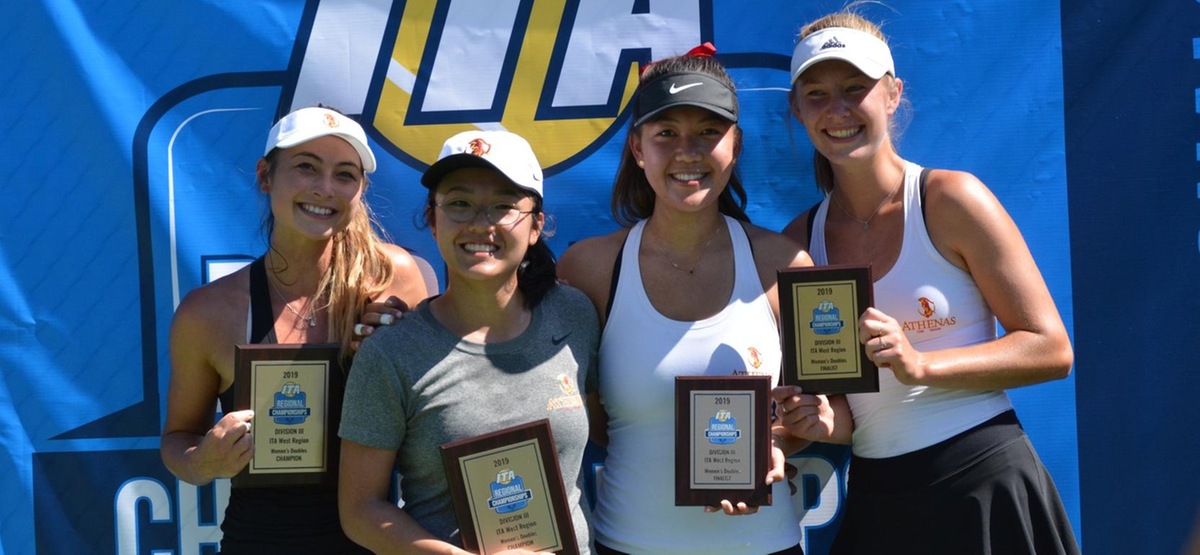 The ITA West Regionals saw all four doubles semifinalists come from CMS