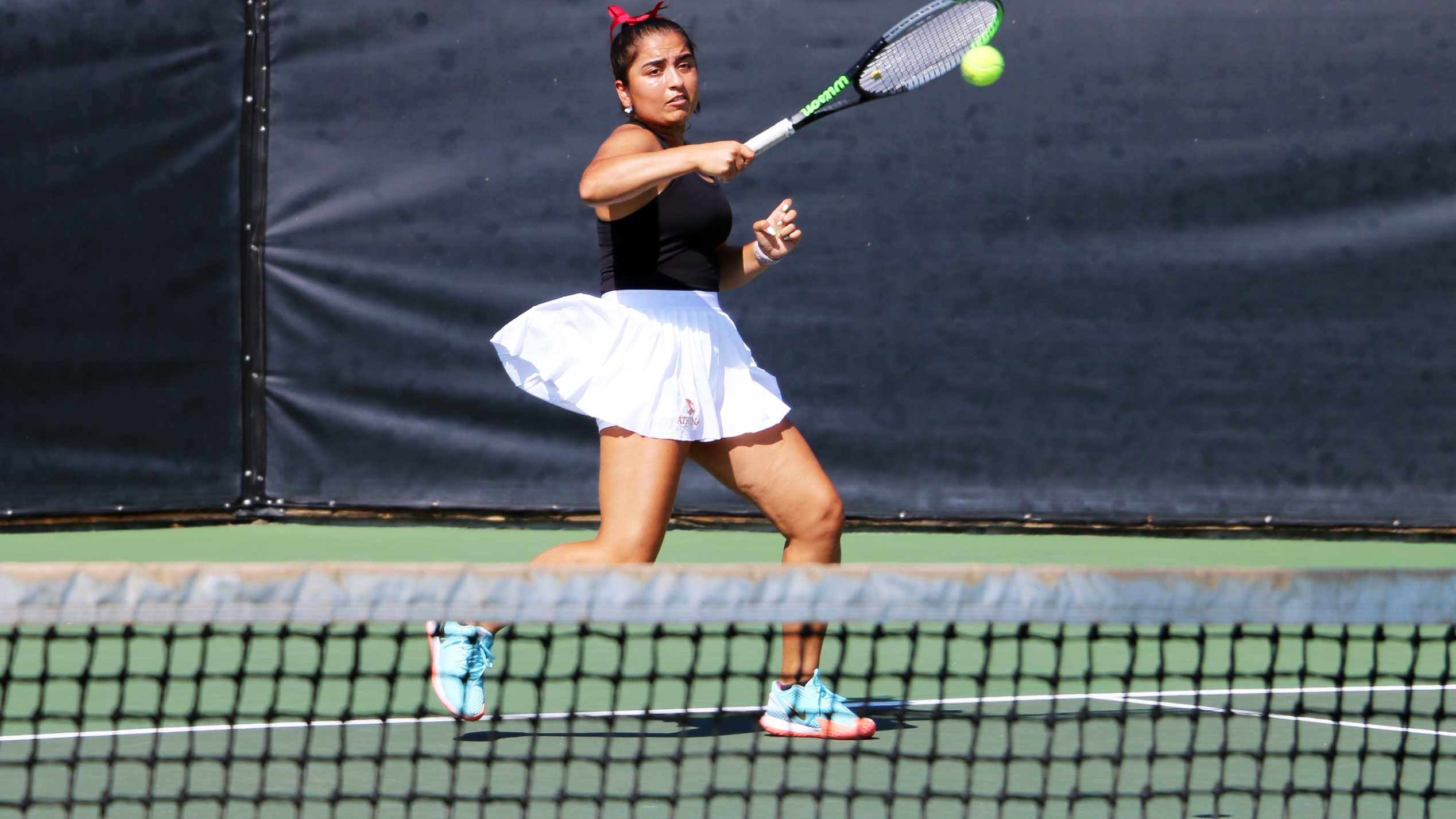Alisha Chulani went 4-0 on the day, with two singles and two doubles wins